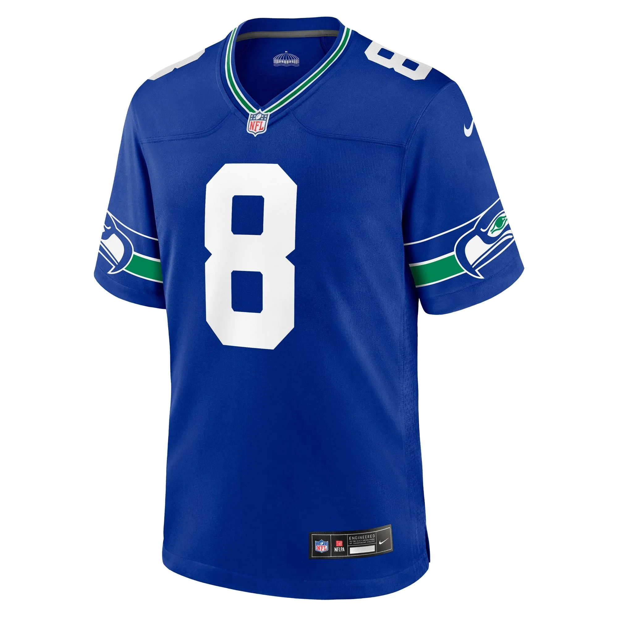 Coby Bryant Seattle Seahawks  Throwback Player Game Jersey - Royal