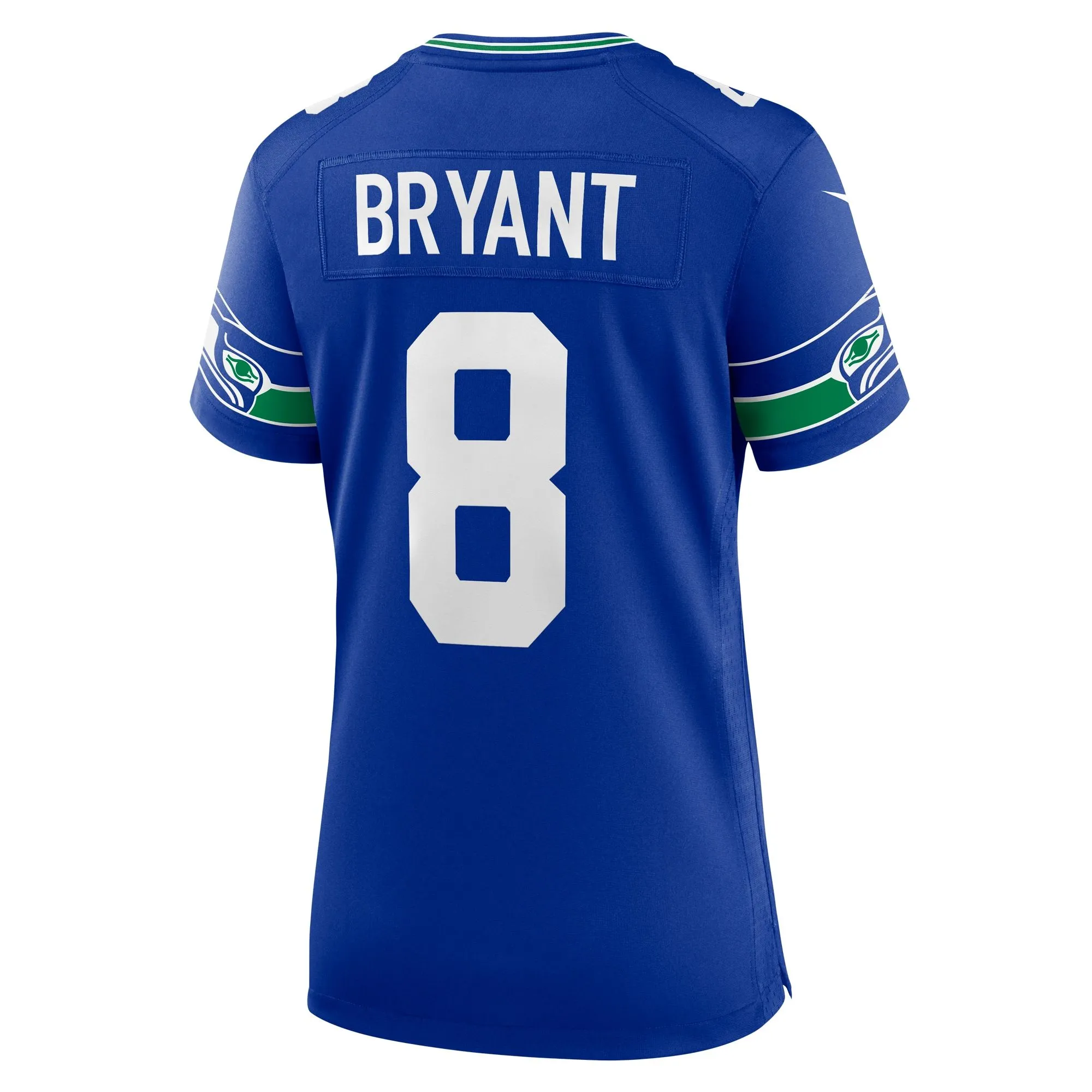 Coby Bryant Seattle Seahawks  Women's Throwback Player Game Jersey - Royal