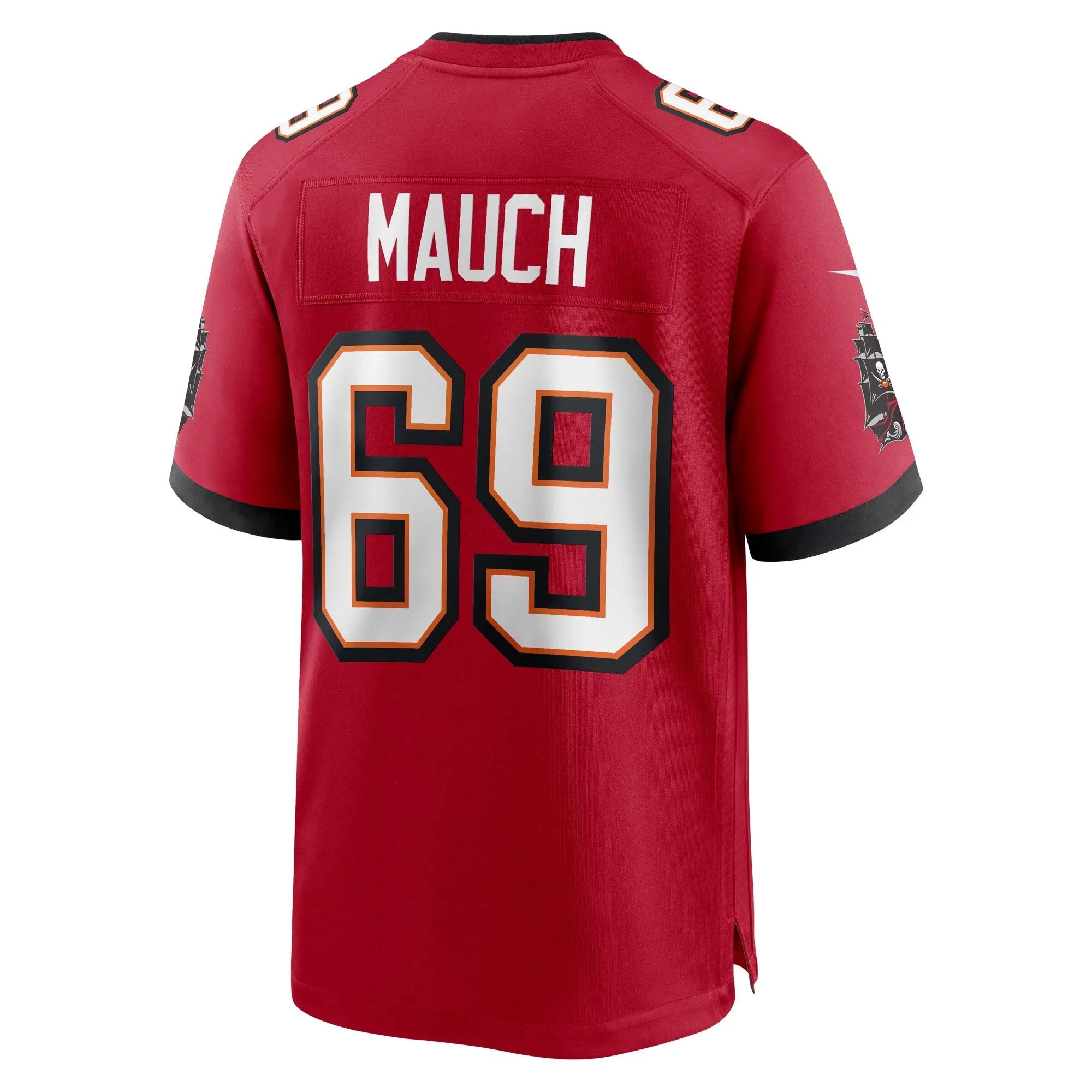 Cody Mauch Tampa Bay Buccaneers   Game Jersey -  Red