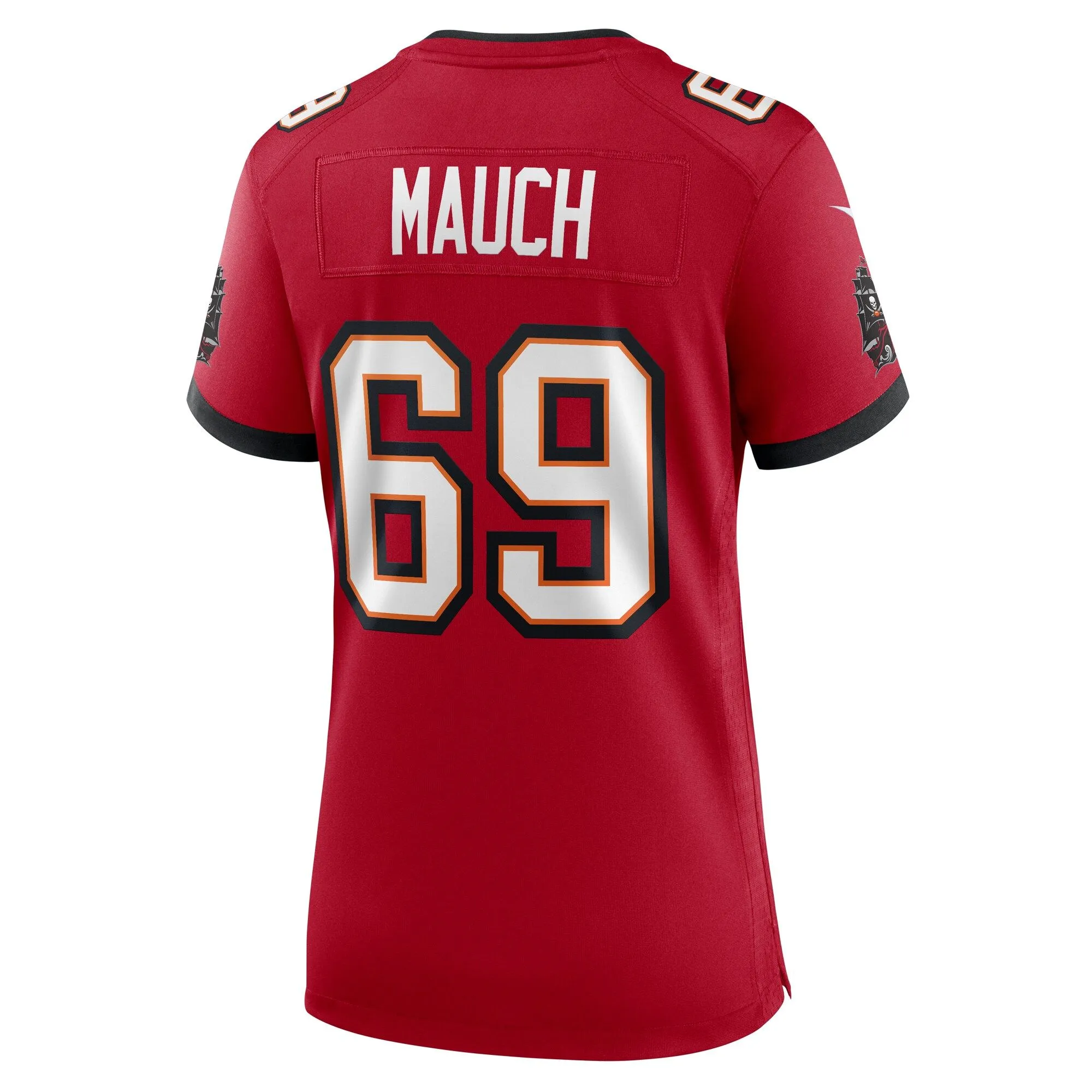 Cody Mauch Tampa Bay Buccaneers  Women's  Game Jersey -  Red