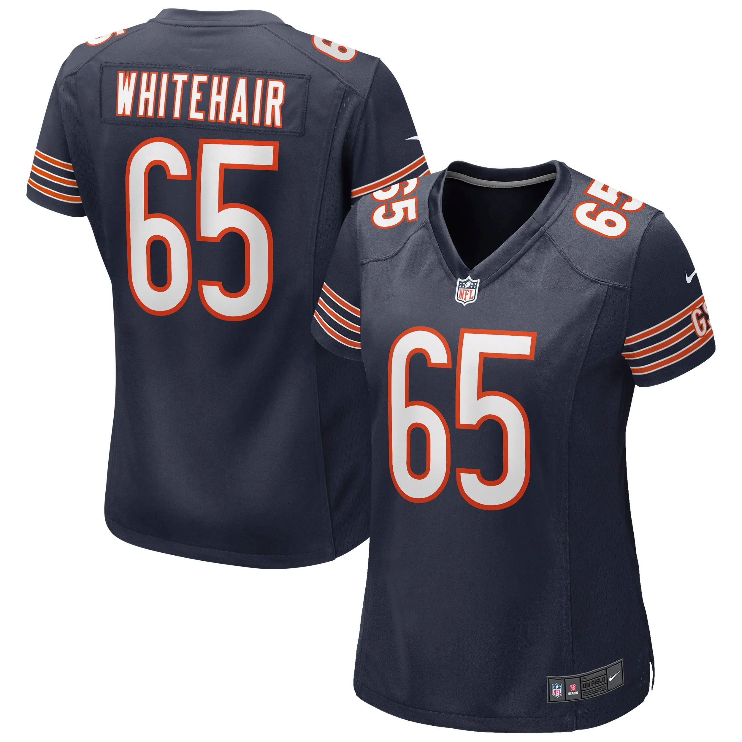 Cody Whitehair Chicago Bears  Women's Game Jersey - Navy