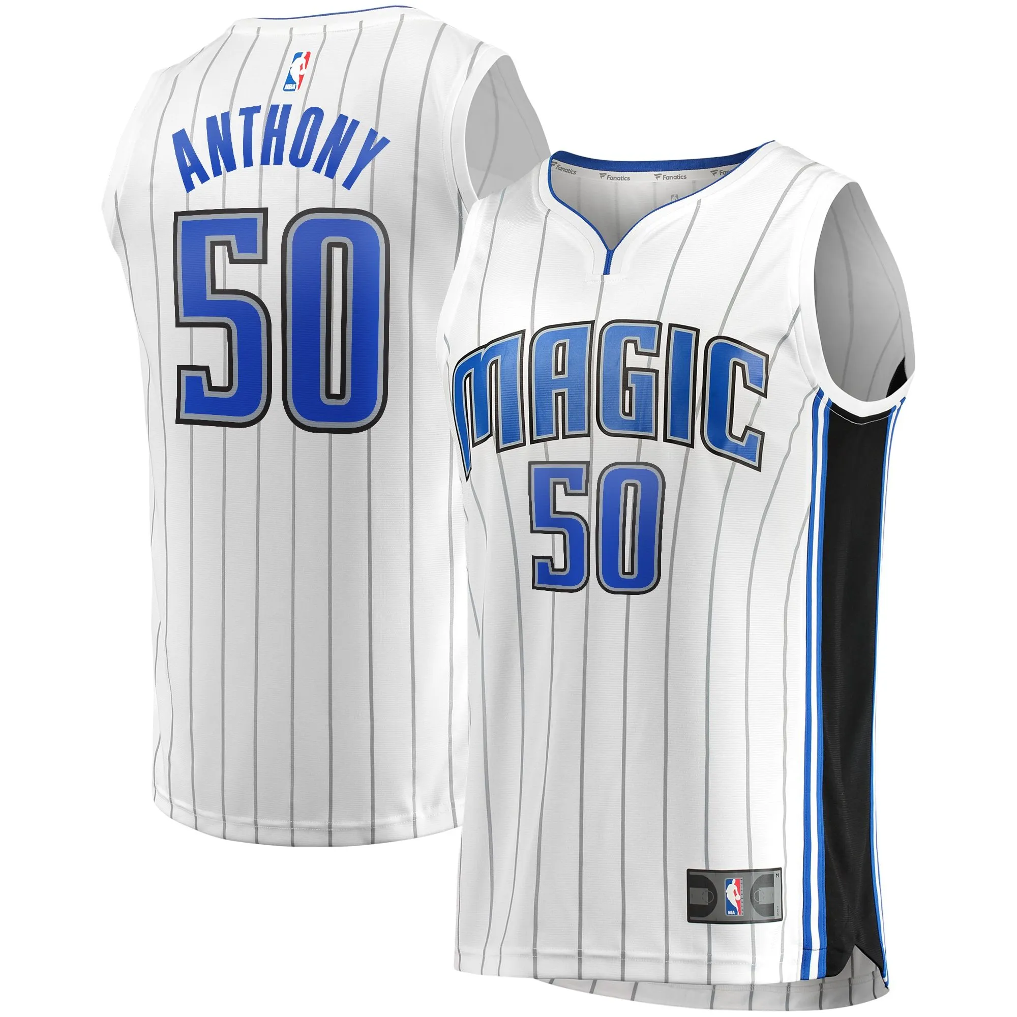 Cole Anthony Orlando Magic Fanatics Branded Fast Break Replica Jersey - Association Edition - White