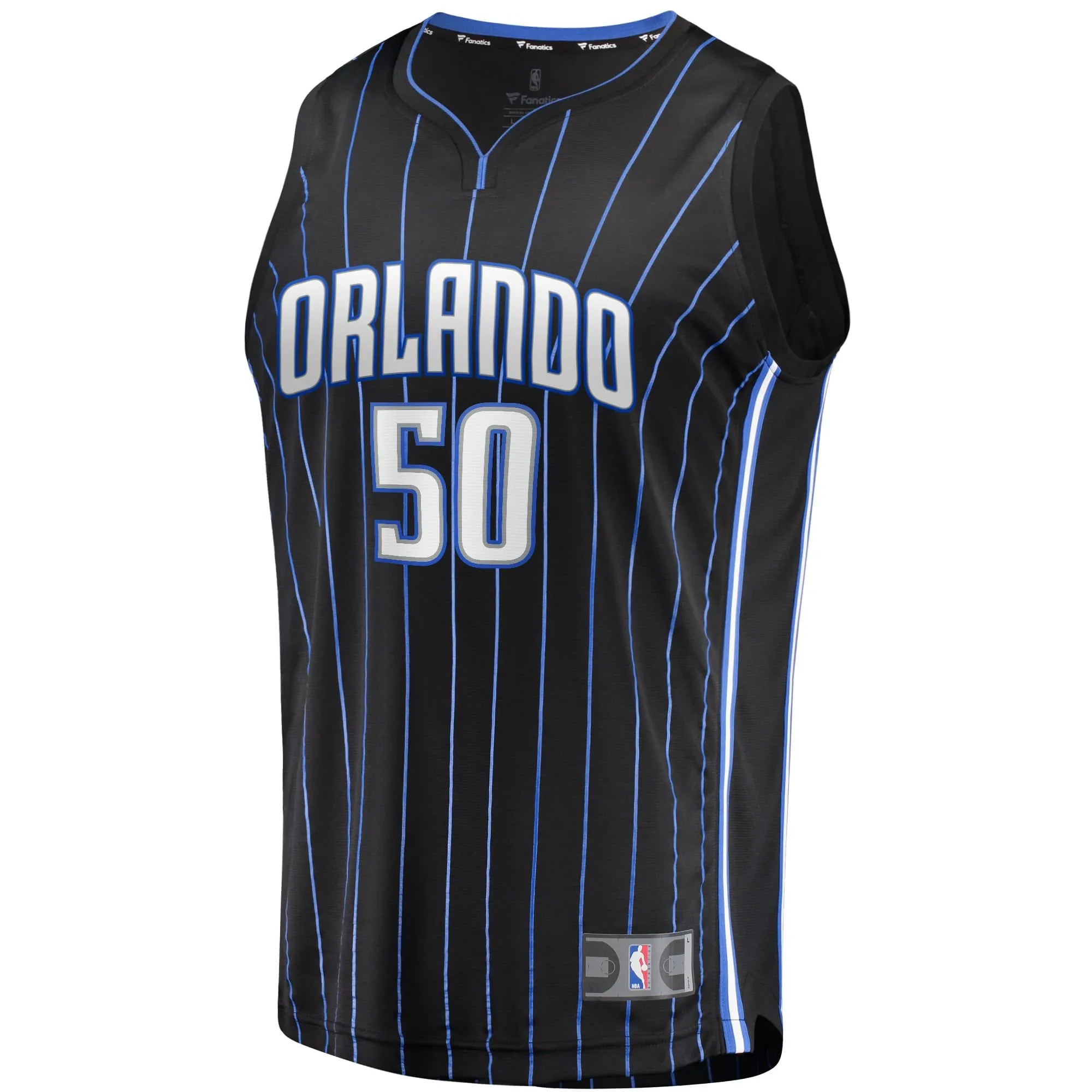 Cole Anthony Orlando Magic Fanatics Branded Youth Fast Break Replica Jersey Black - Icon Edition