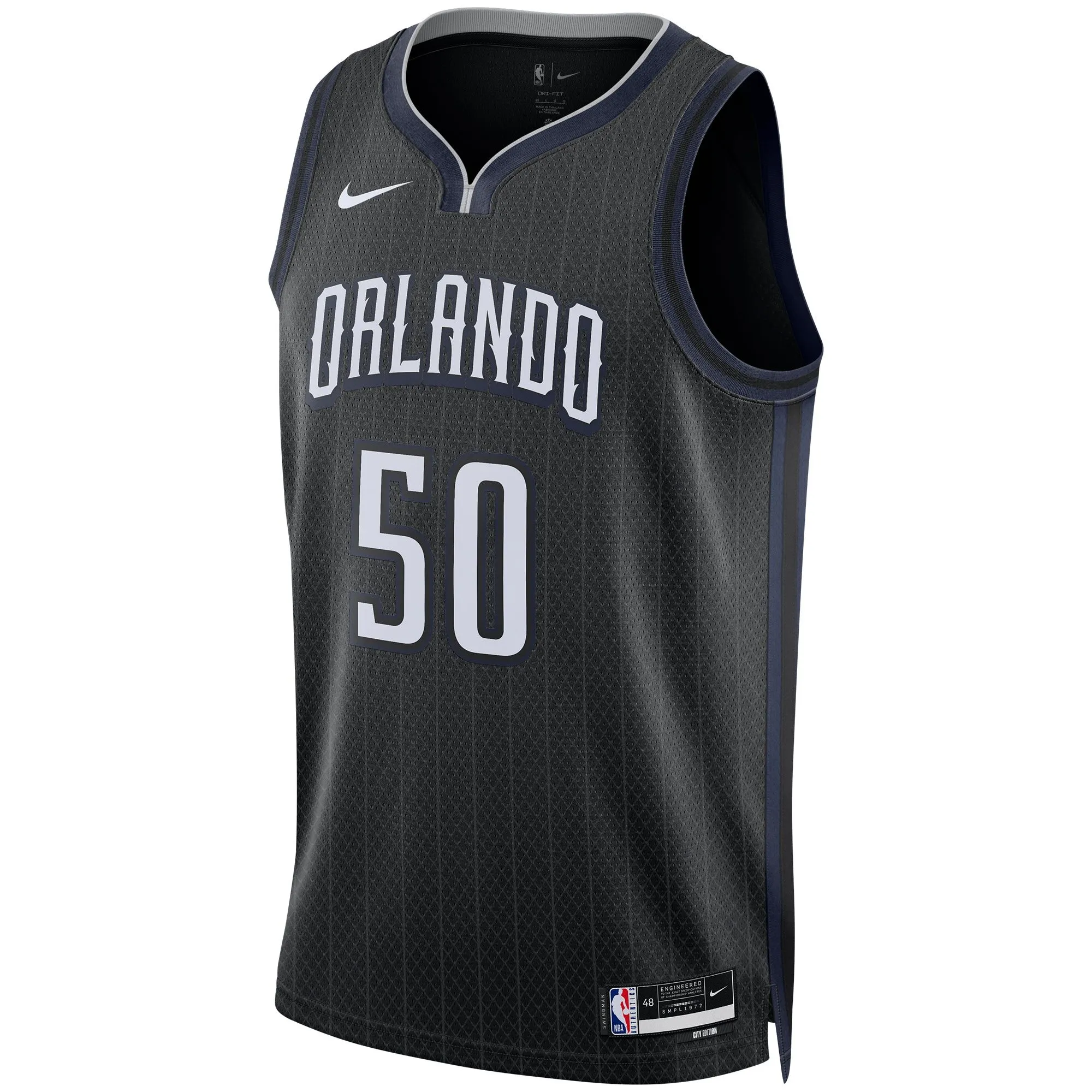 Cole Anthony Orlando Magic  Unisex 2022/23 Swingman Jersey - City Edition - Black