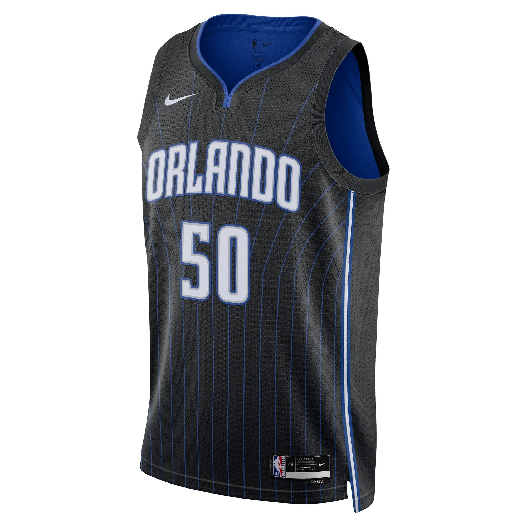 Cole Anthony Orlando Magic  Unisex Swingman Jersey - Icon Edition - Black