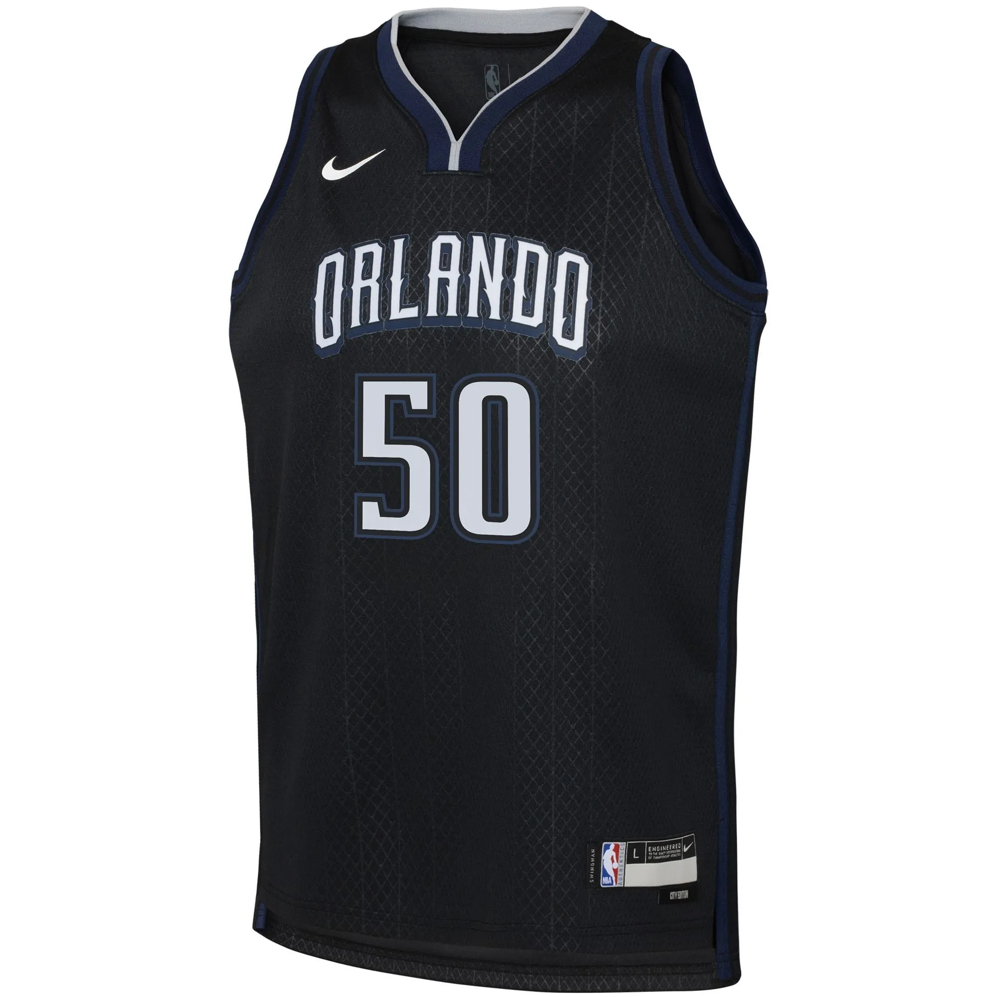 Cole Anthony Orlando Magic  Youth 2022/23 Swingman Jersey - City Edition - Black