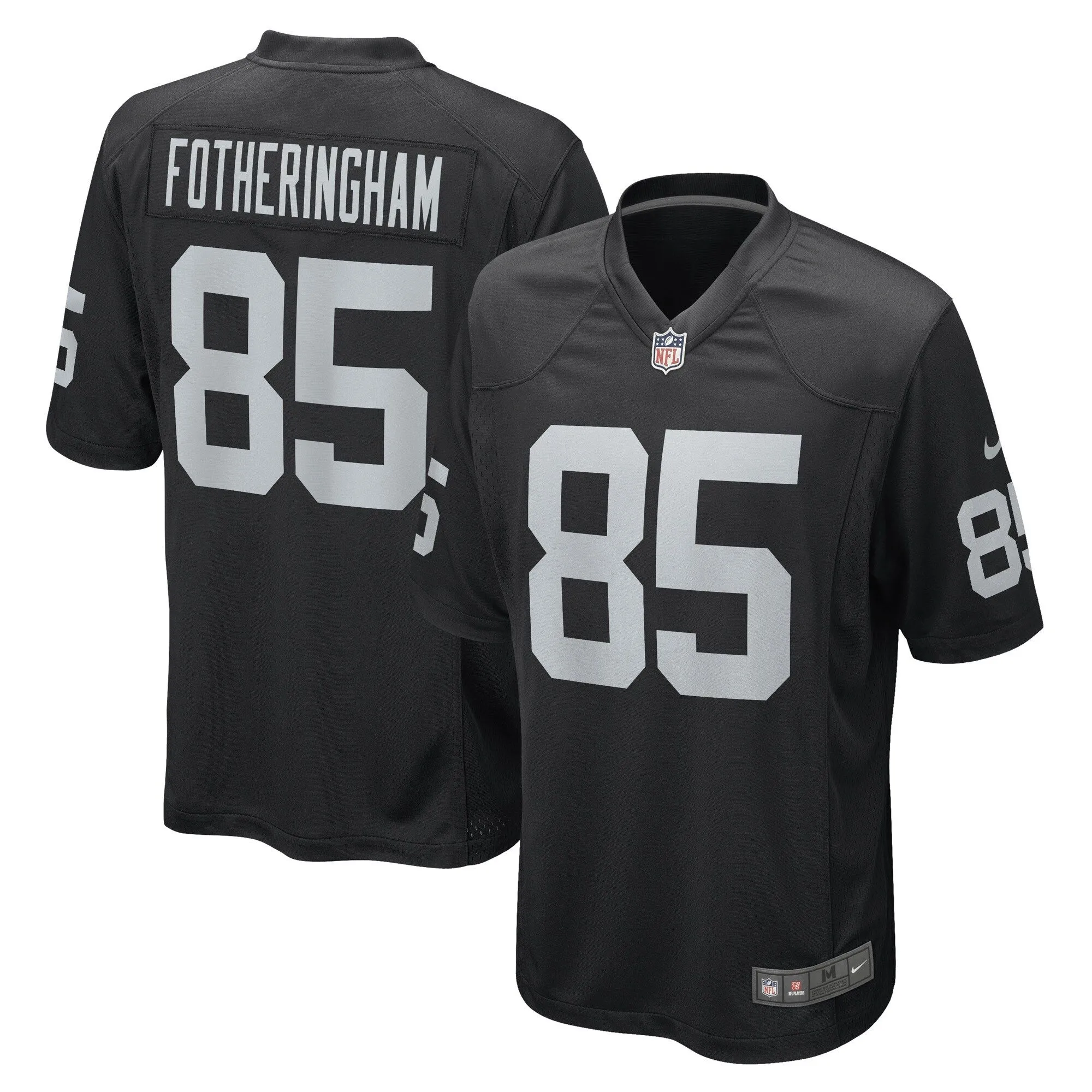 Cole Fotheringham Las Vegas Raiders  Game Player Jersey - Black