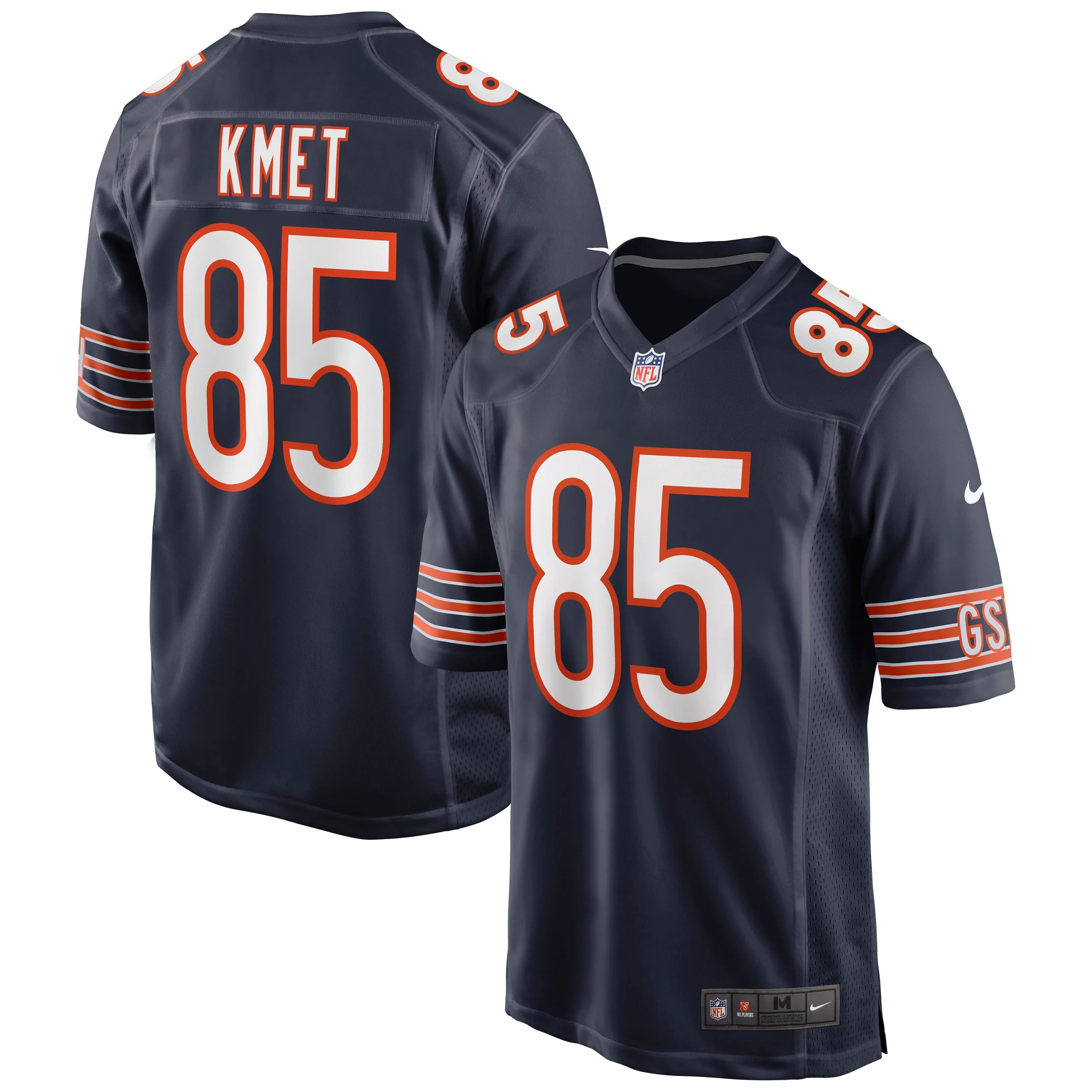 Cole Kmet Chicago Bears  Player Game Jersey - Navy