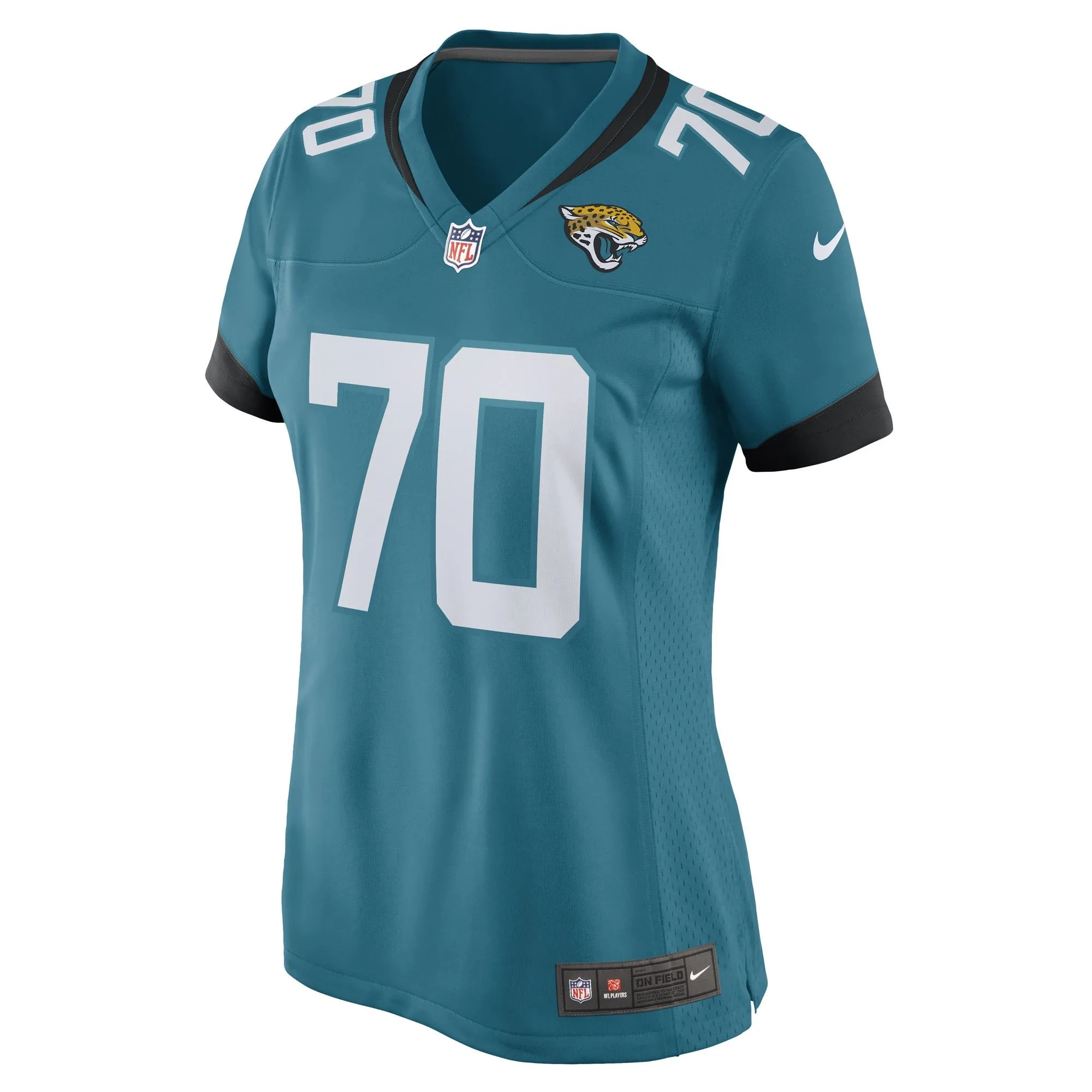 Cole Van Lanen Jacksonville Jaguars  Women's Game Player Jersey - Teal