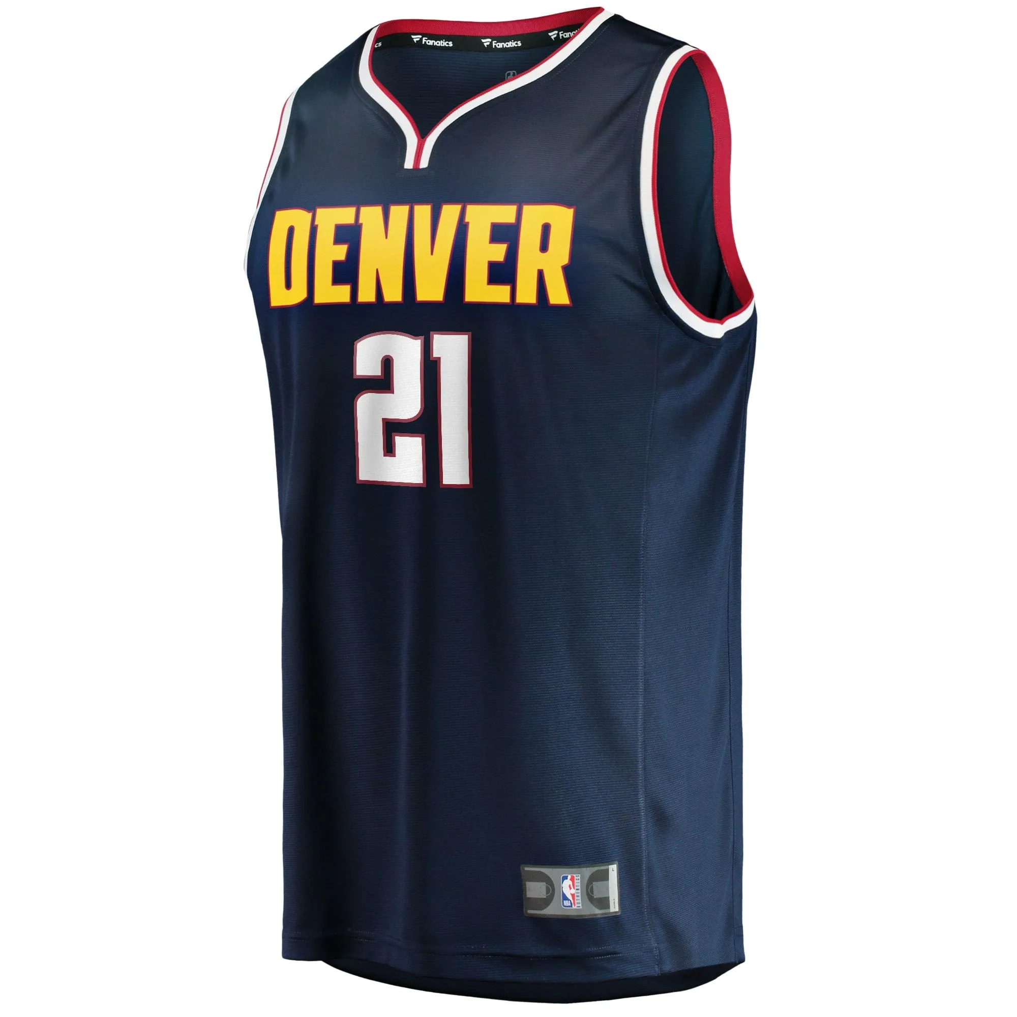 Collin Gillespie Denver Nuggets Fanatics Branded Fast Break Player Jersey - Icon Edition - Navy