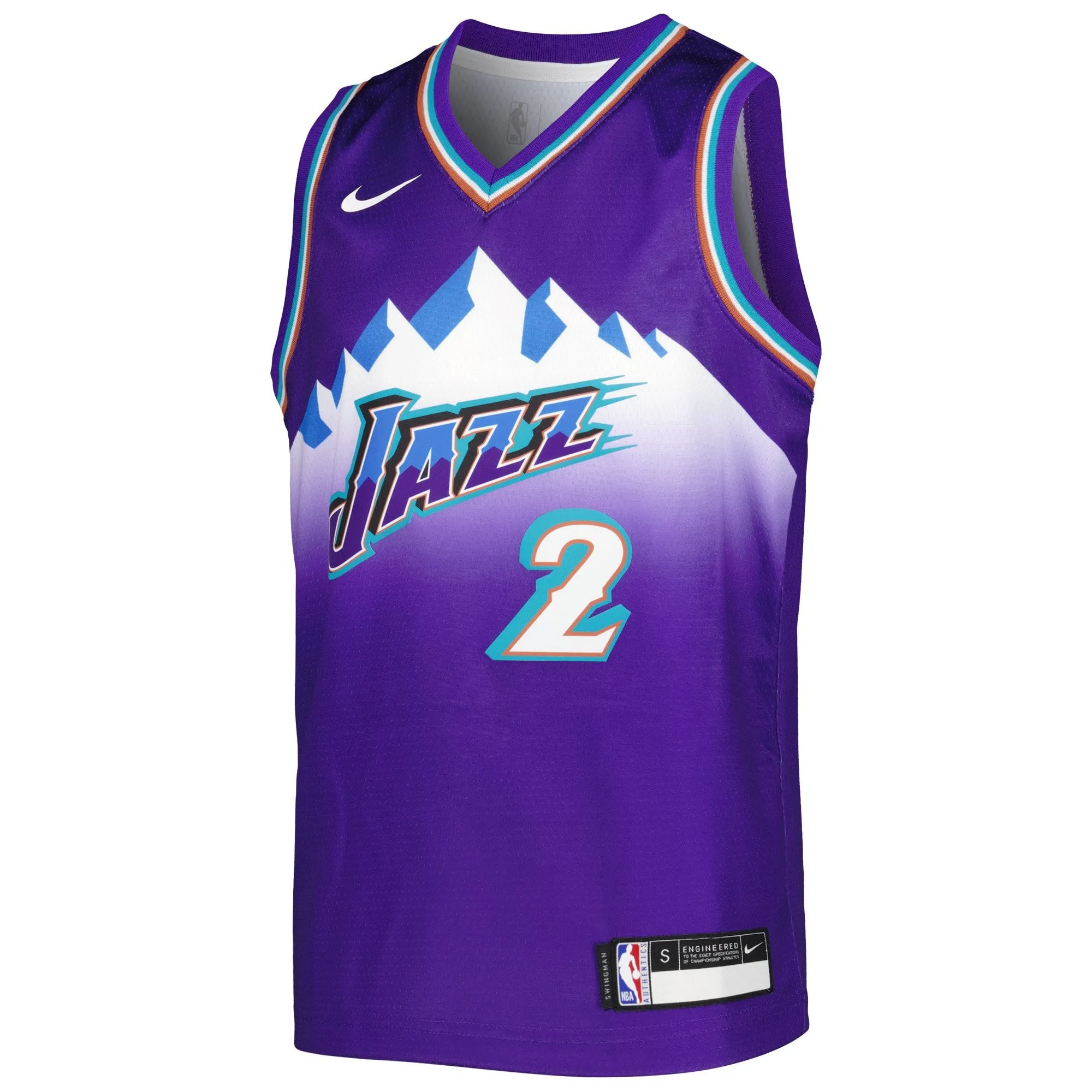 Collin Sexton Utah Jazz  Youth 2022/23 Swingman Jersey - City Edition - Purple