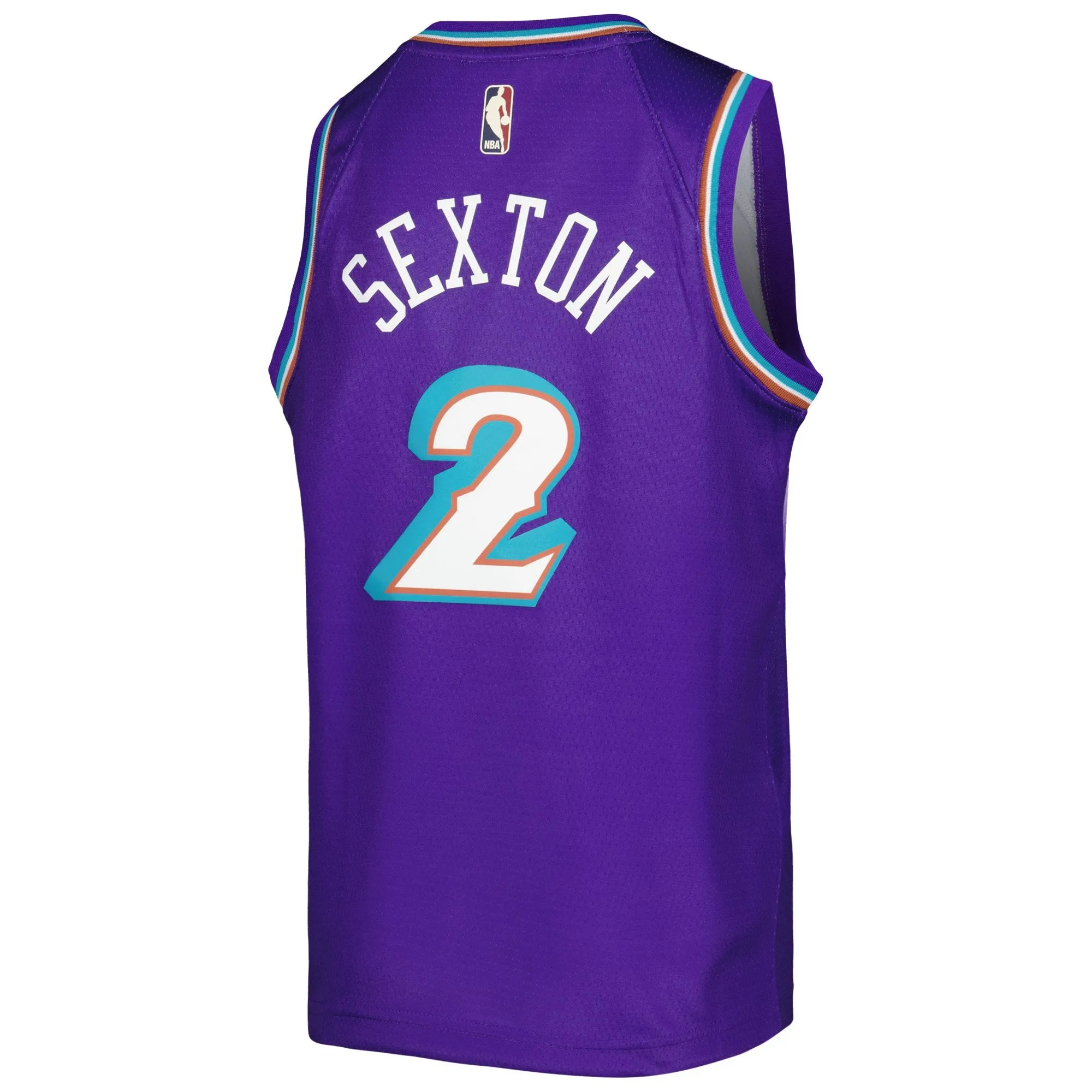 Collin Sexton Utah Jazz  Youth 2022/23 Swingman Jersey - City Edition - Purple