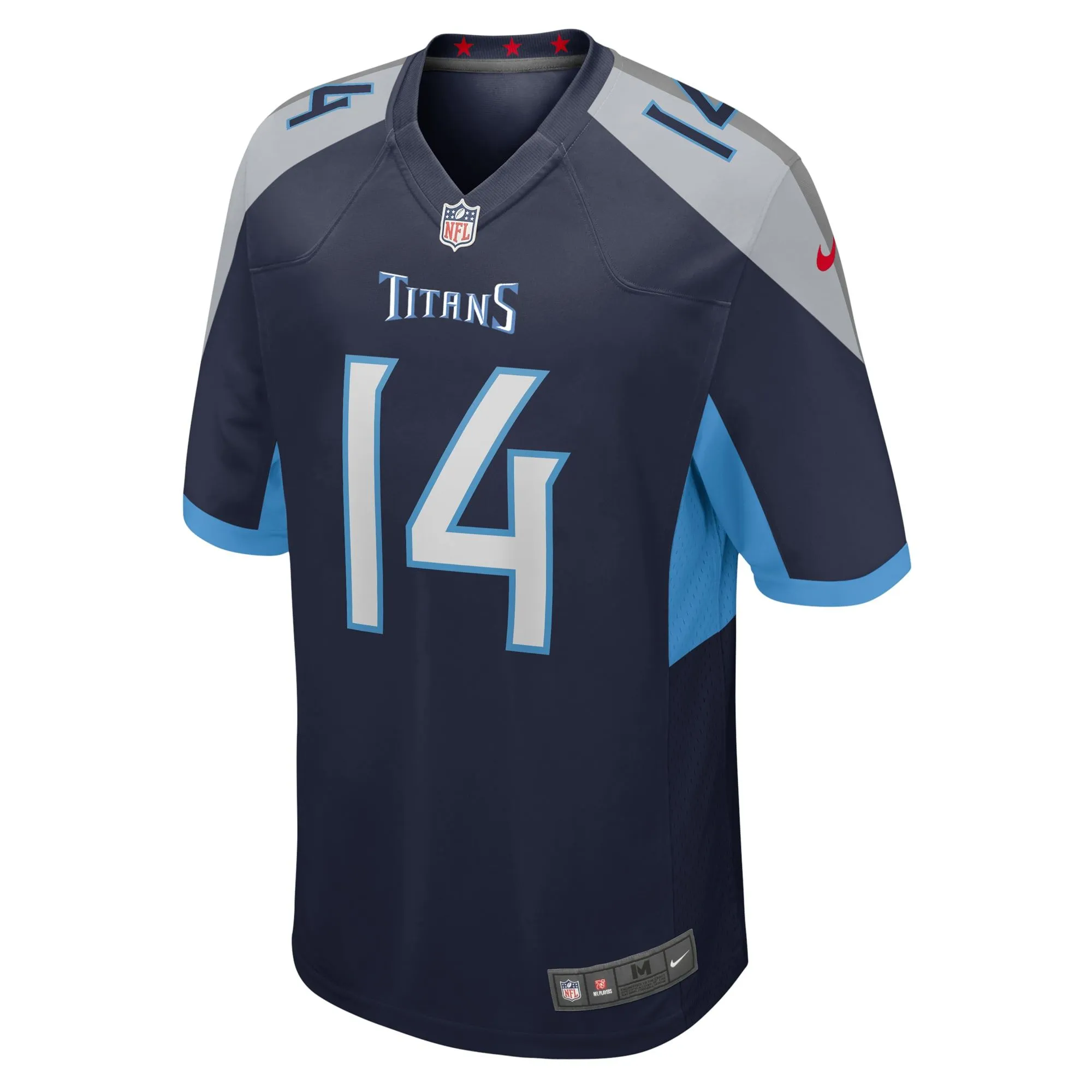 Colton Dowell Tennessee Titans  Team Game Jersey -  Navy