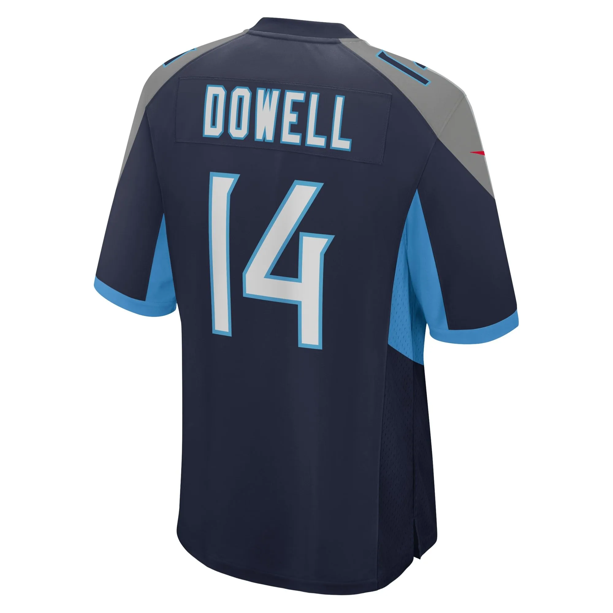 Colton Dowell Tennessee Titans  Team Game Jersey -  Navy