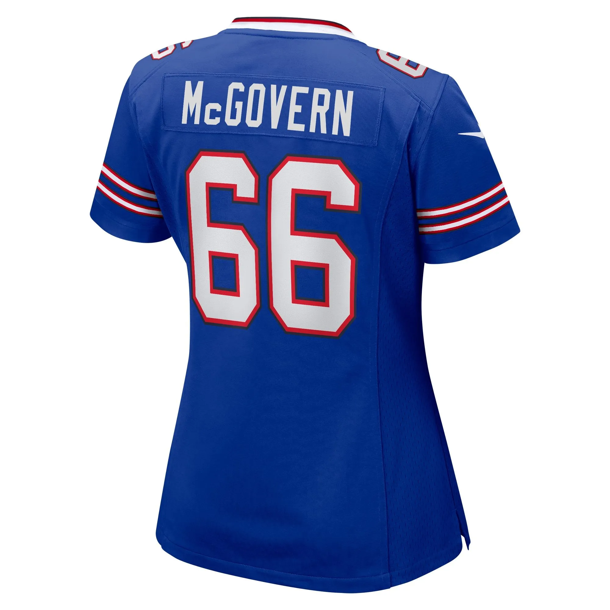 Connor McGovern Buffalo Bills  Women's Game Player Jersey - Royal