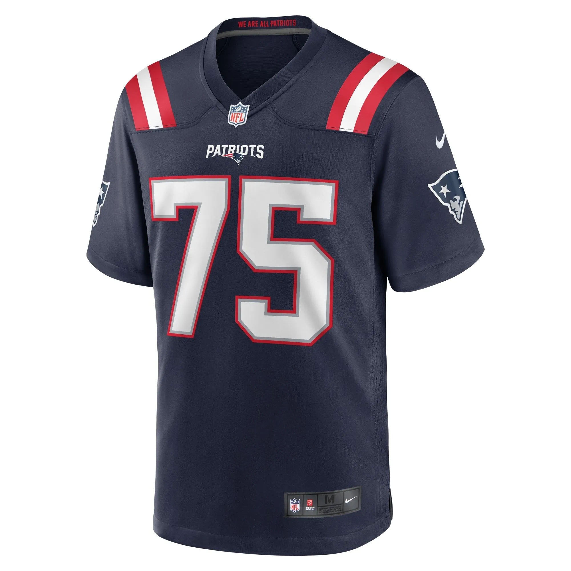 Conor McDermott New England Patriots  Home Game Player Jersey - Navy