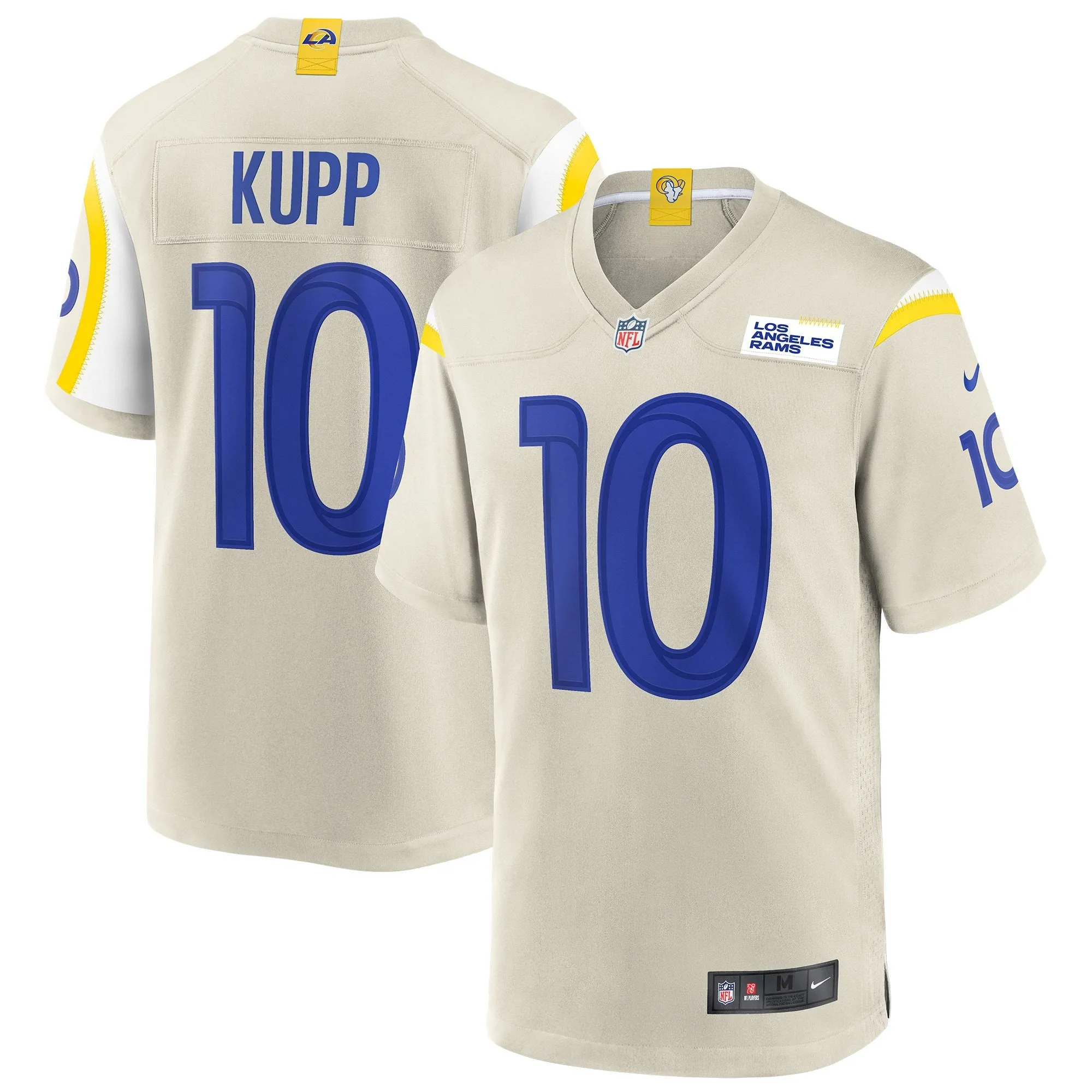 Cooper Kupp Los Angeles Rams  Player Game Jersey - Bone