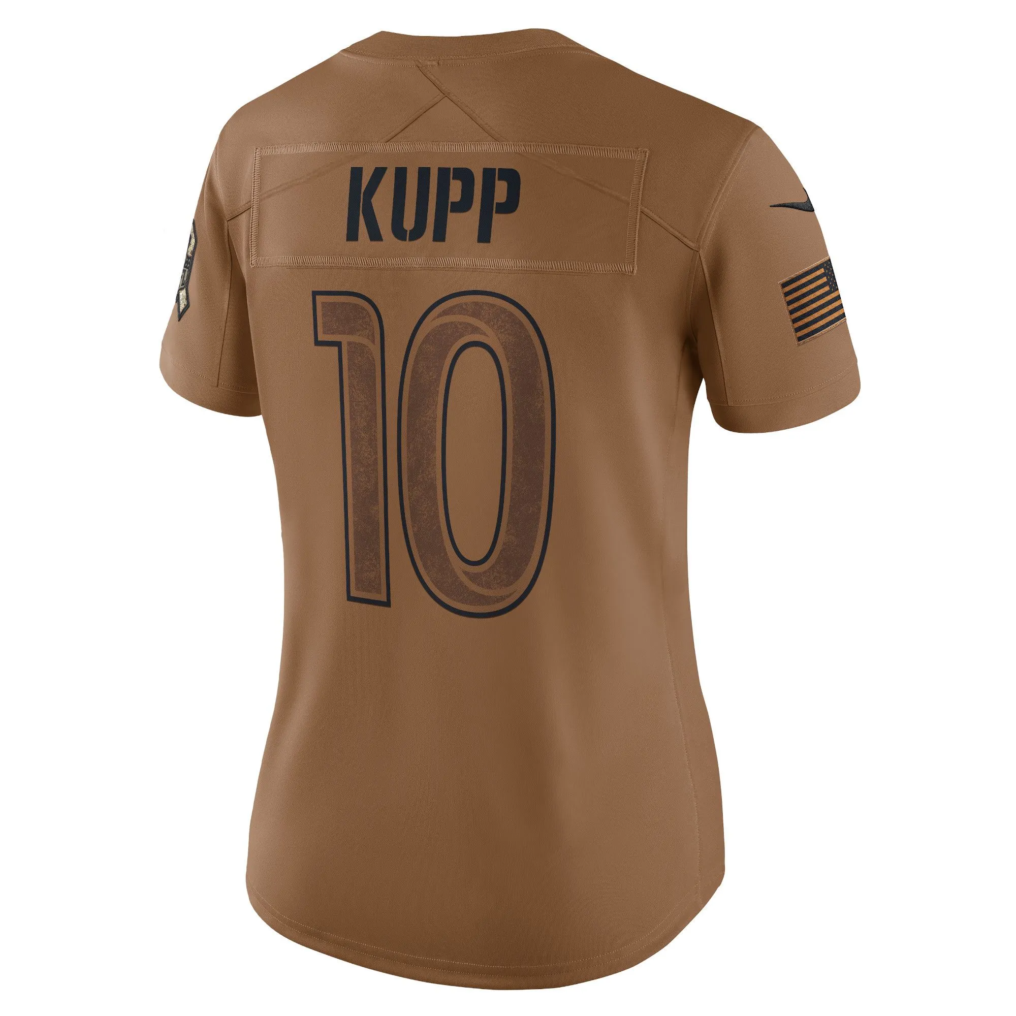 Cooper Kupp Los Angeles Rams  Women's 2023 Salute To Service Limited Jersey - Brown