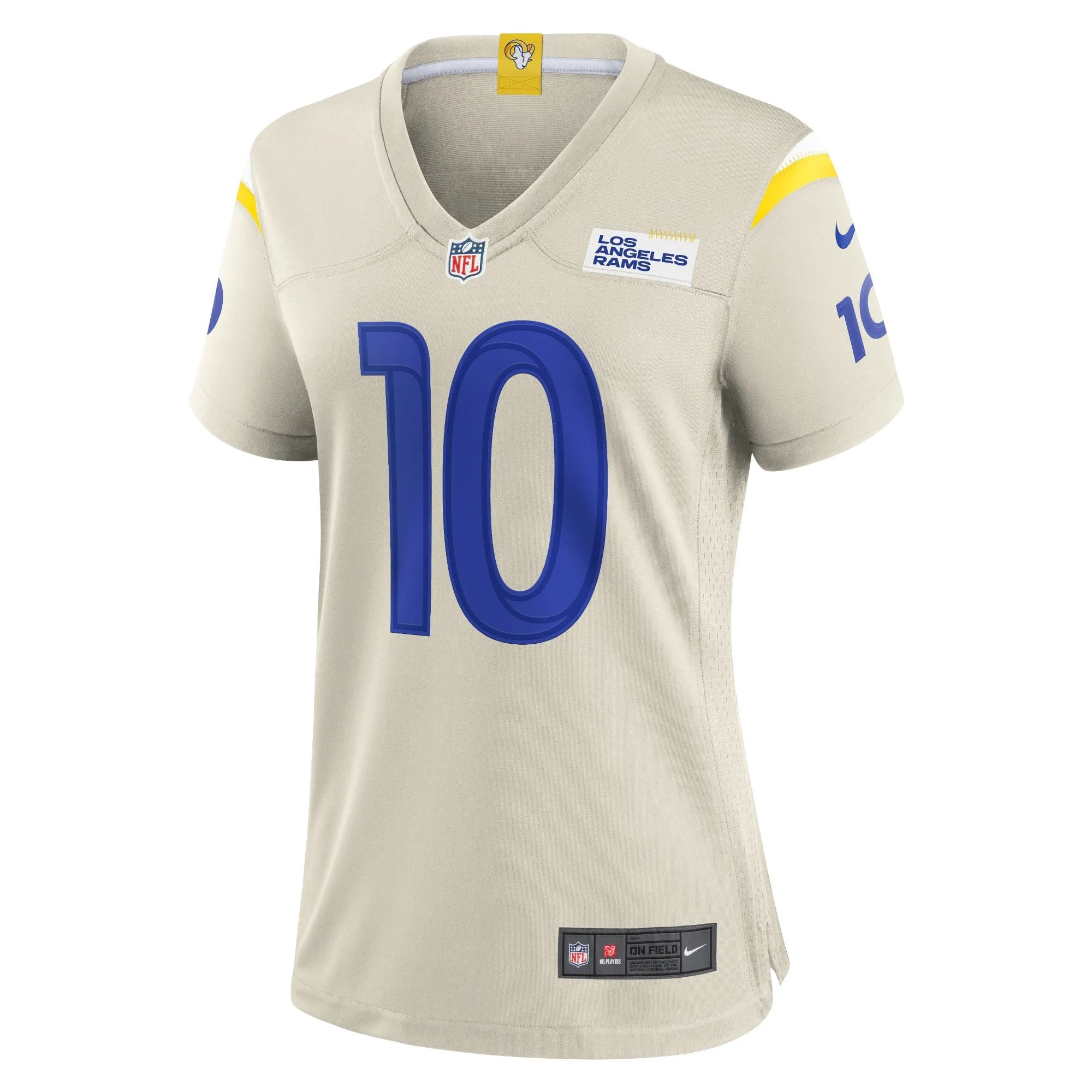 Cooper Kupp Los Angeles Rams  Women's Player Game Jersey - Bone