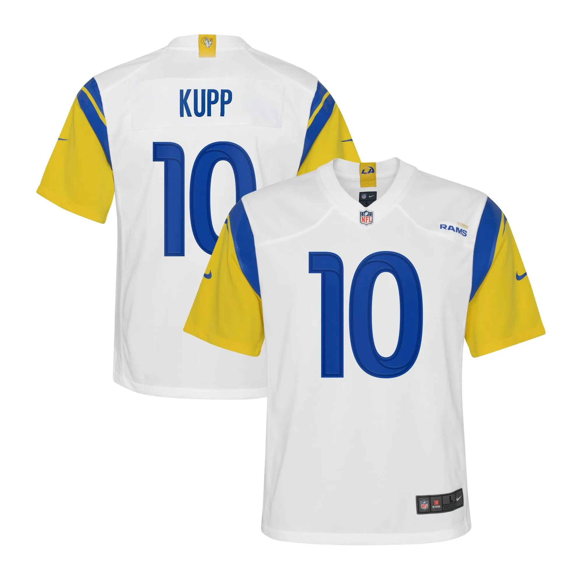 Cooper Kupp Los Angeles Rams  Youth Game Jersey - White