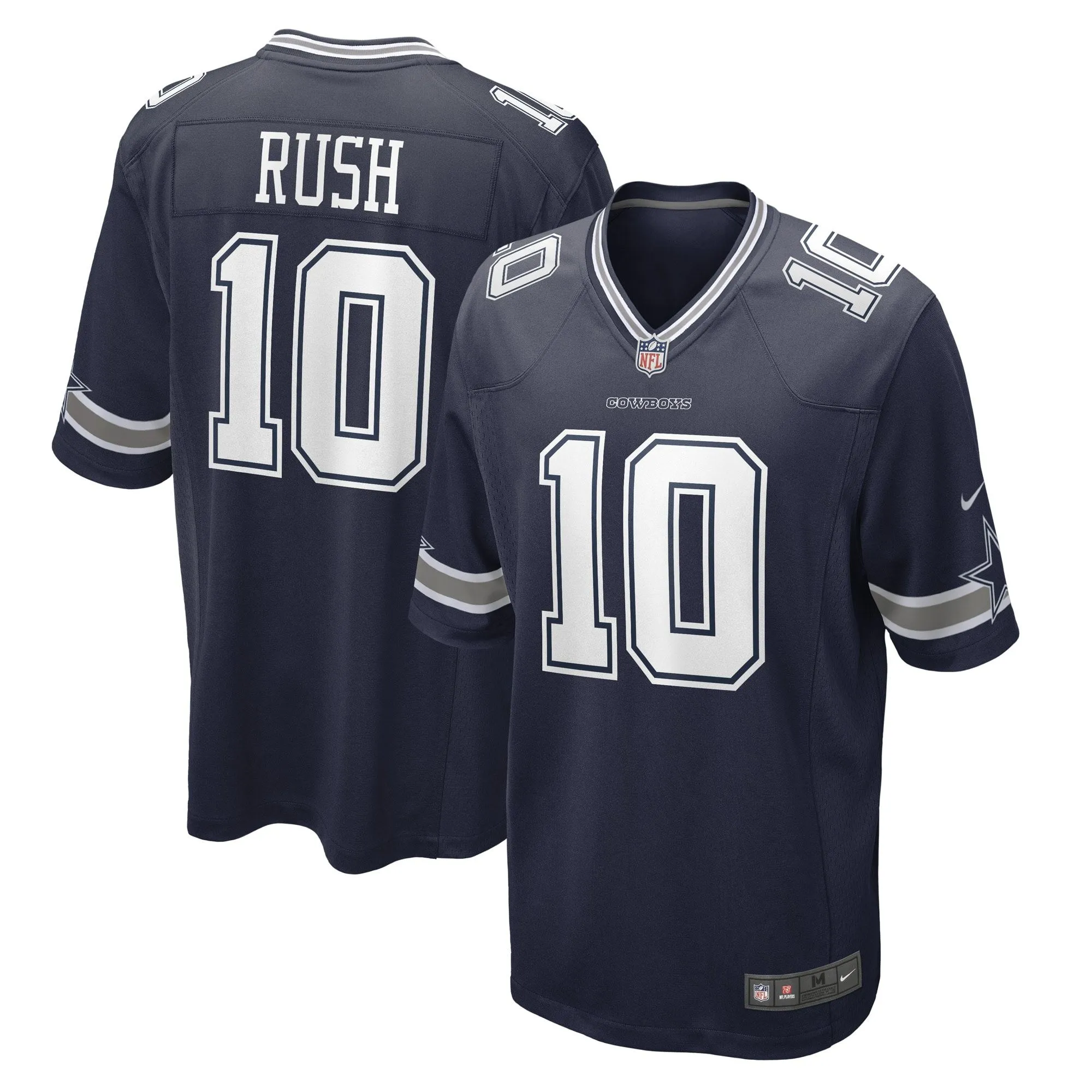 Cooper Rush Dallas Cowboys  Game Player Jersey - Navy