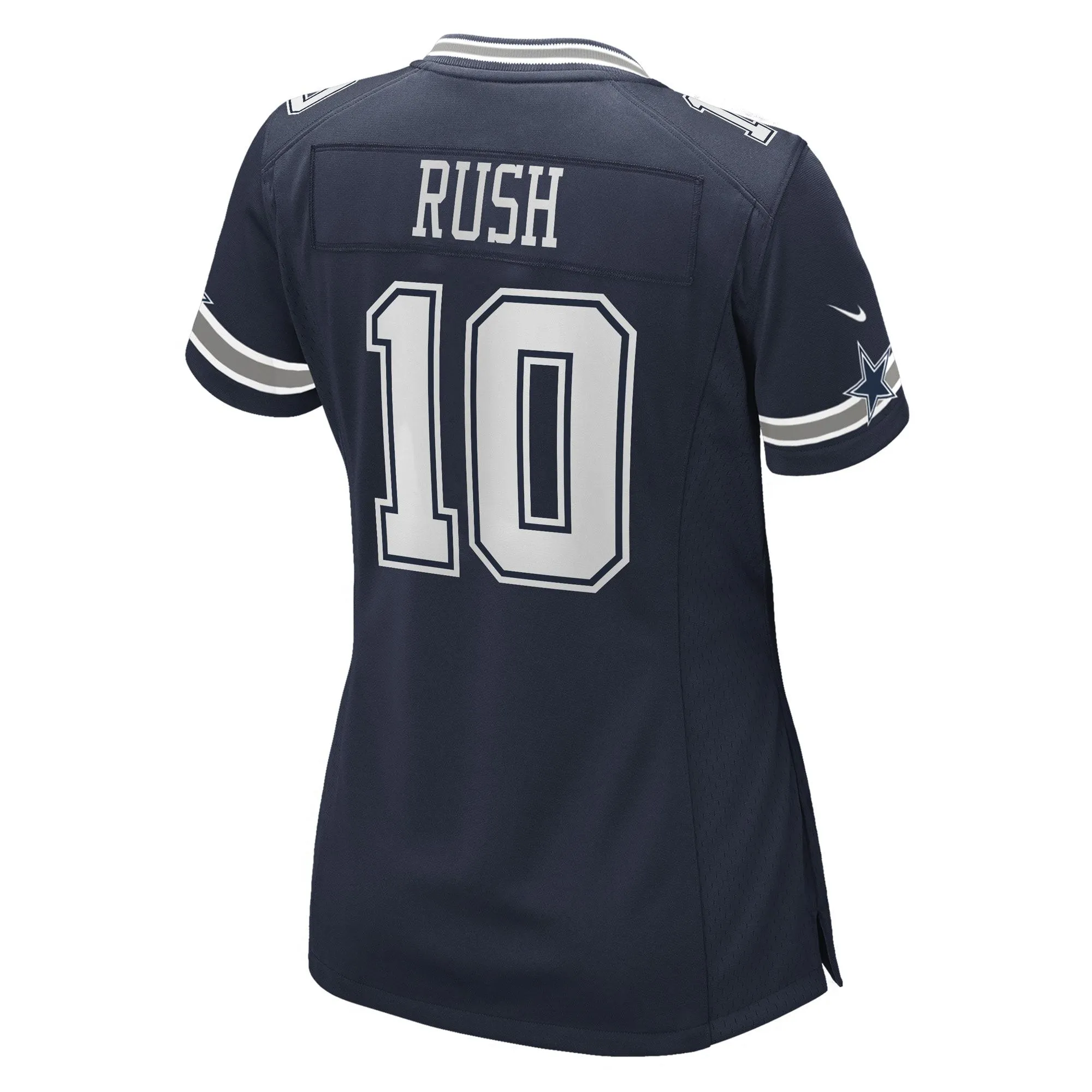 Cooper Rush Dallas Cowboys  Women's Game Player Jersey - Navy