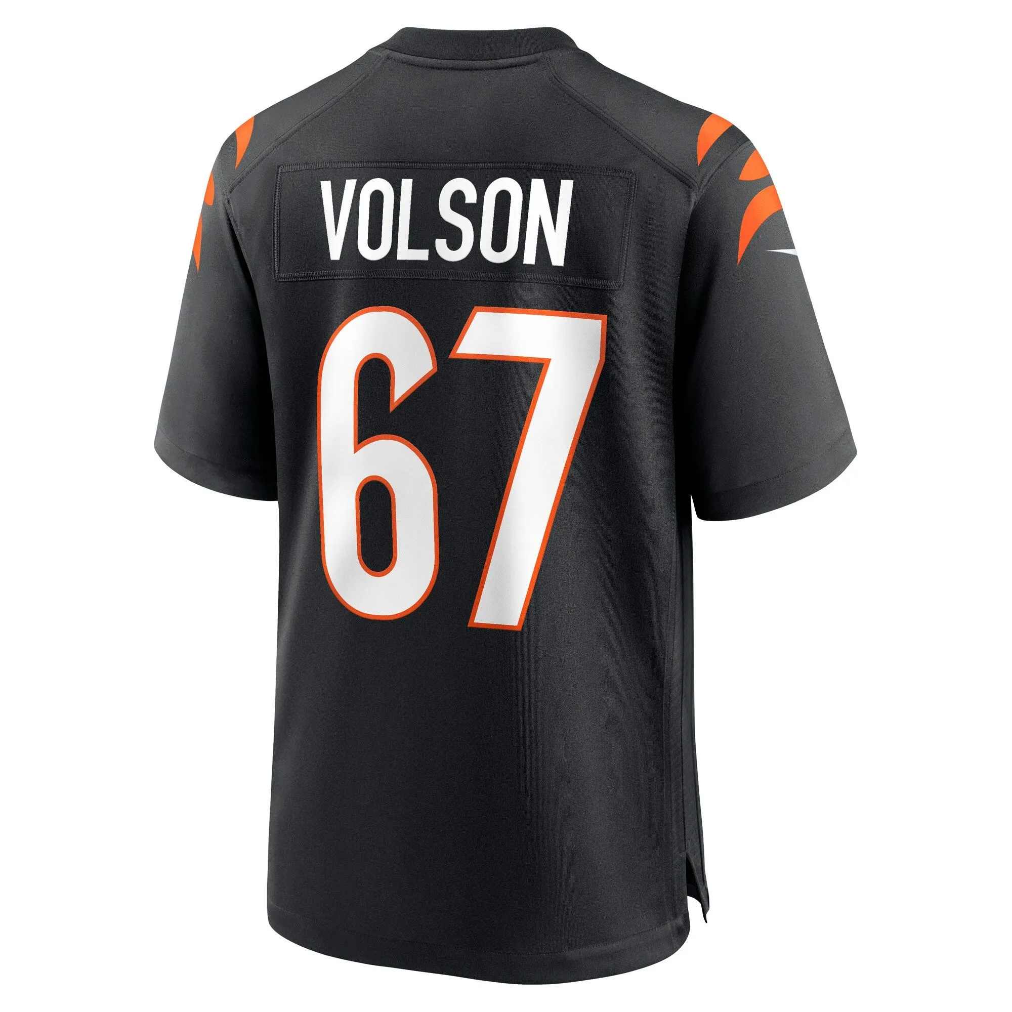 Cordell Volson Cincinnati Bengals  Game Player Jersey - Black