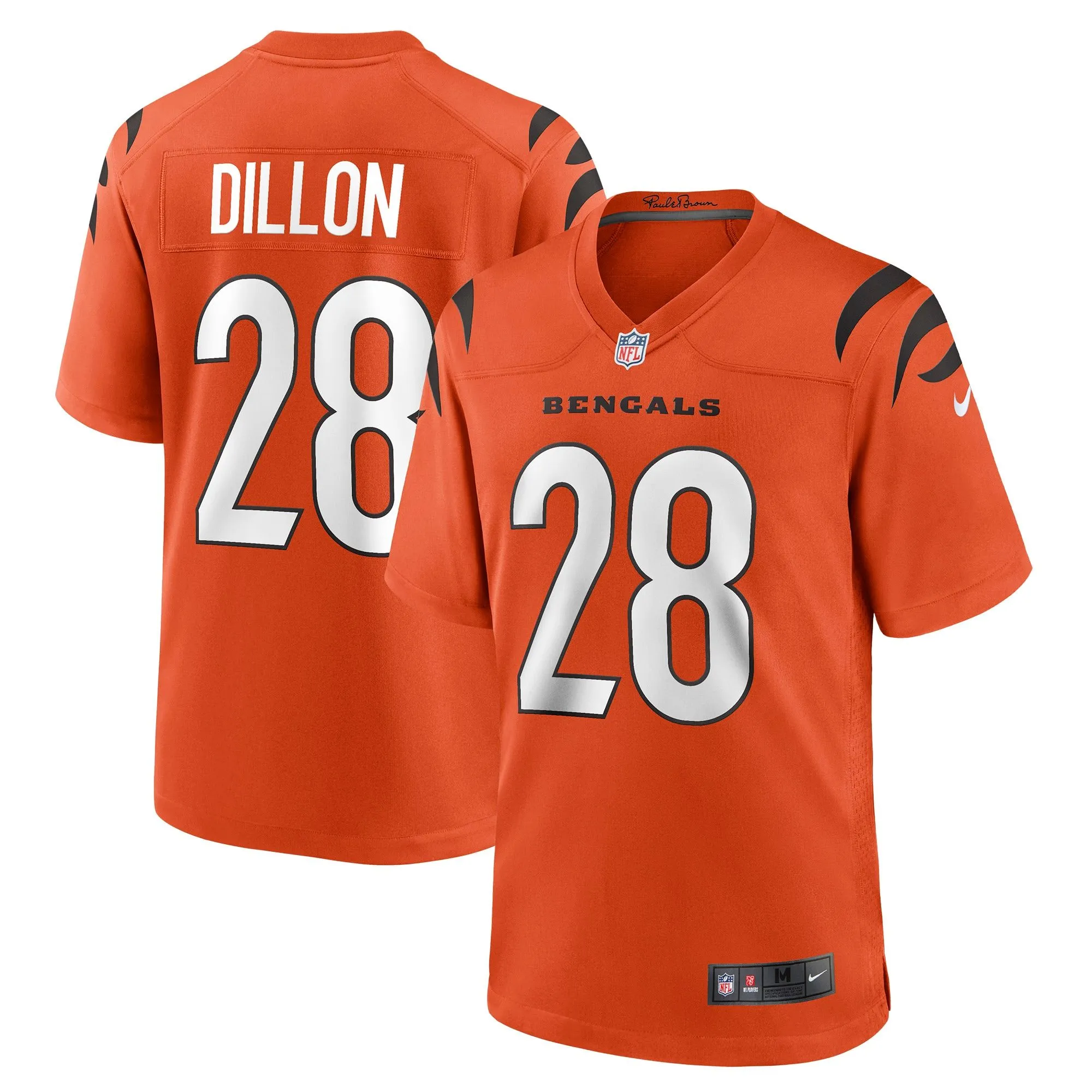 Corey Dillon Cincinnati Bengals  Retired Player Alternate Game Jersey - Orange