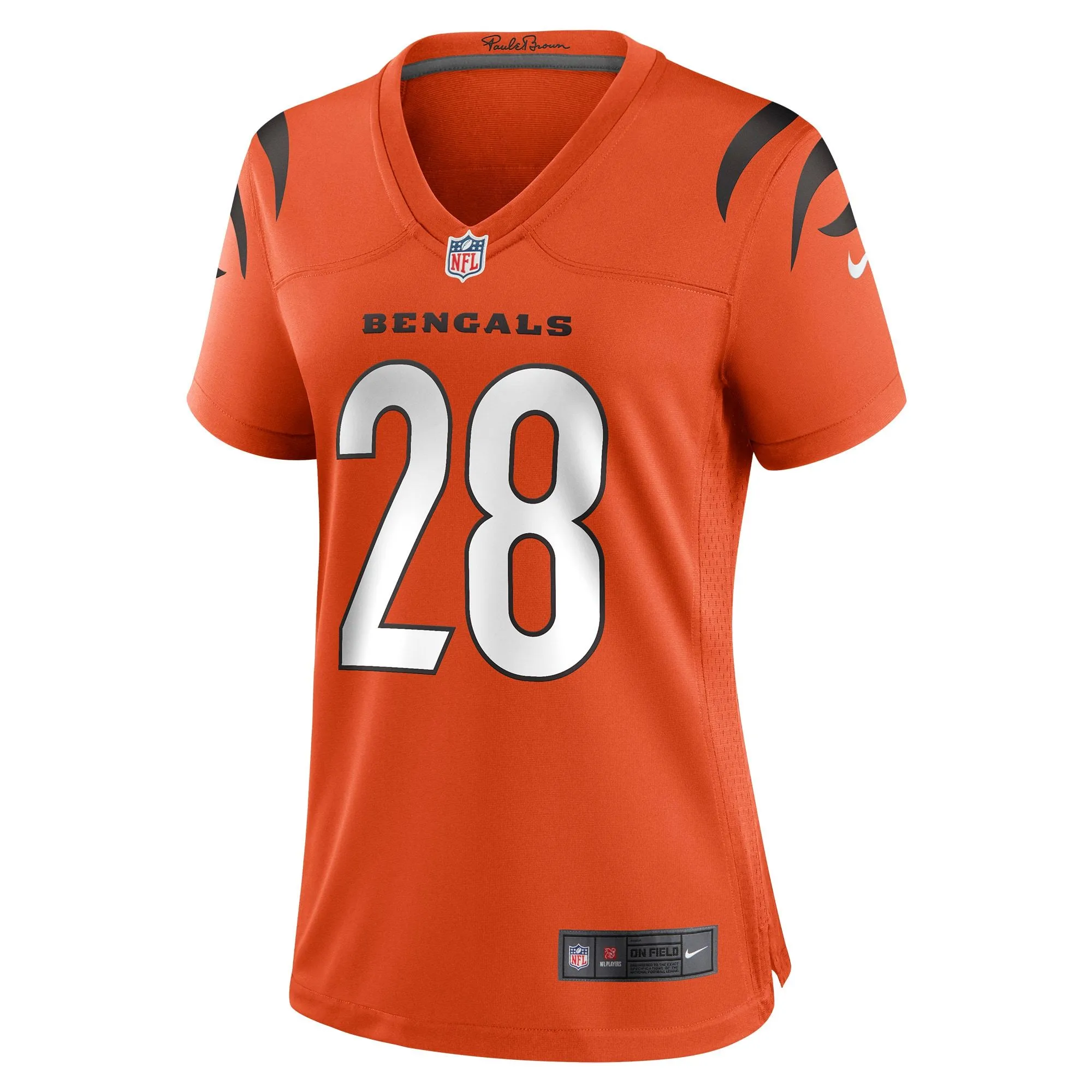 Corey Dillon Cincinnati Bengals  Women's Retired Game Jersey - Orange