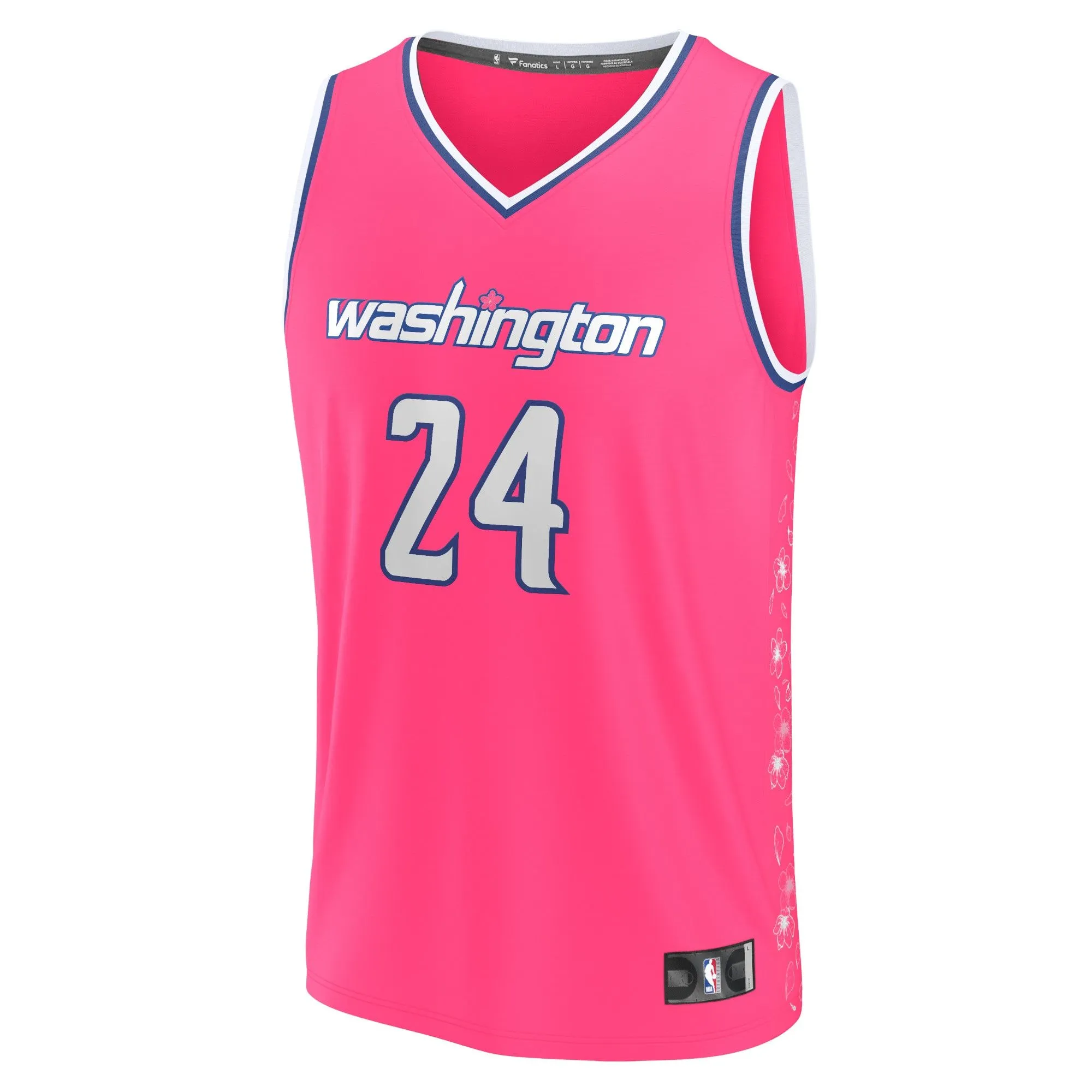 Corey Kispert Washington Wizards Fanatics Branded Fastbreak Jersey - City Edition - Pink