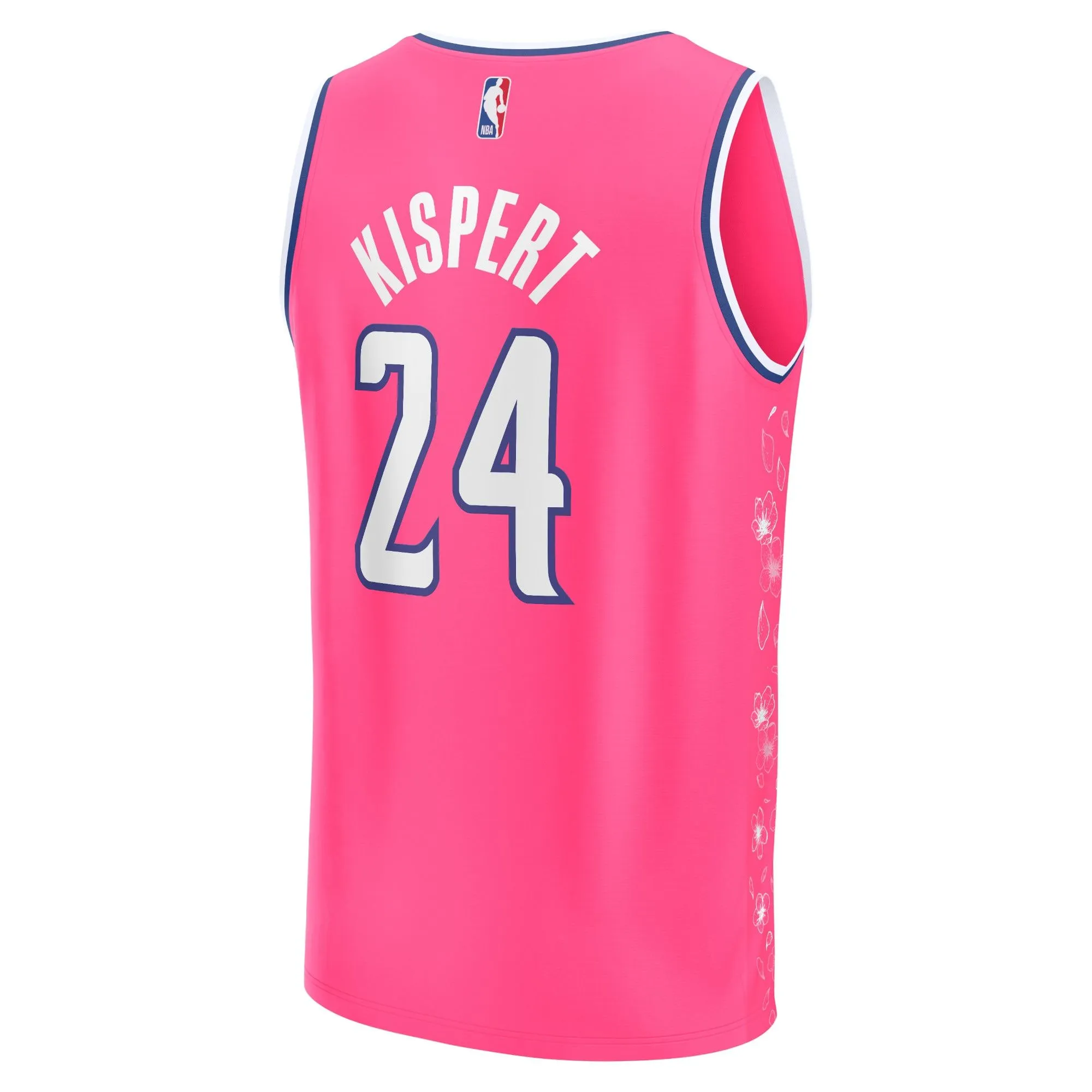 Corey Kispert Washington Wizards Fanatics Branded Fastbreak Jersey - City Edition - Pink