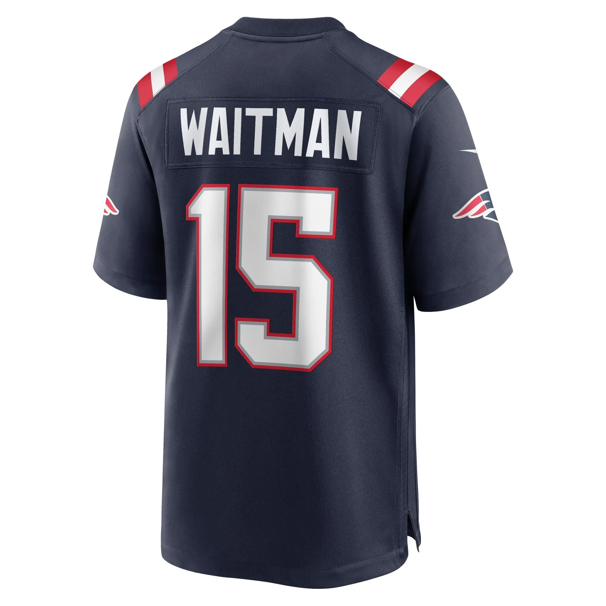 Corliss Waitman New England Patriots  Game Jersey - Navy