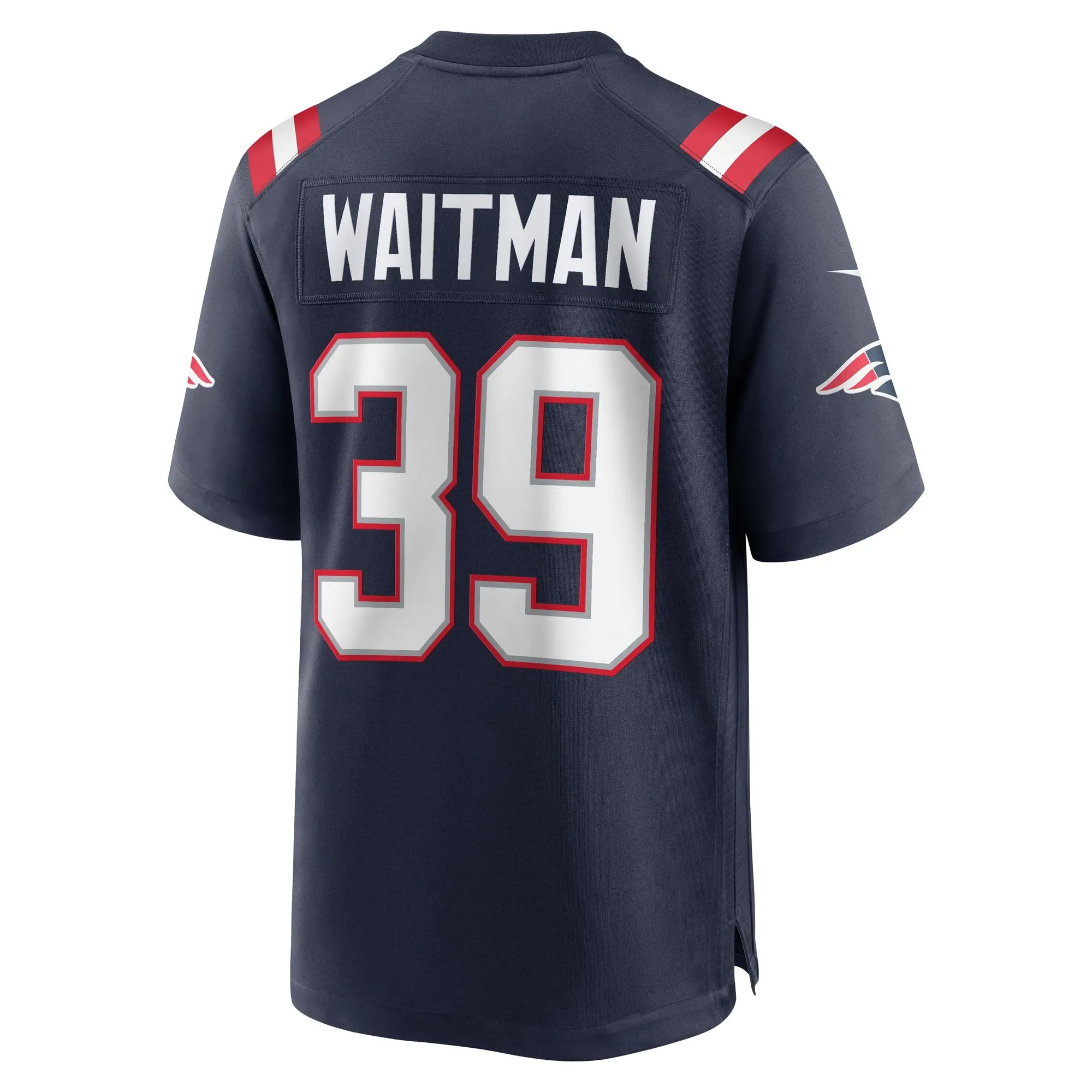 Corliss Waitman New England Patriots  Team Game Jersey -  Navy