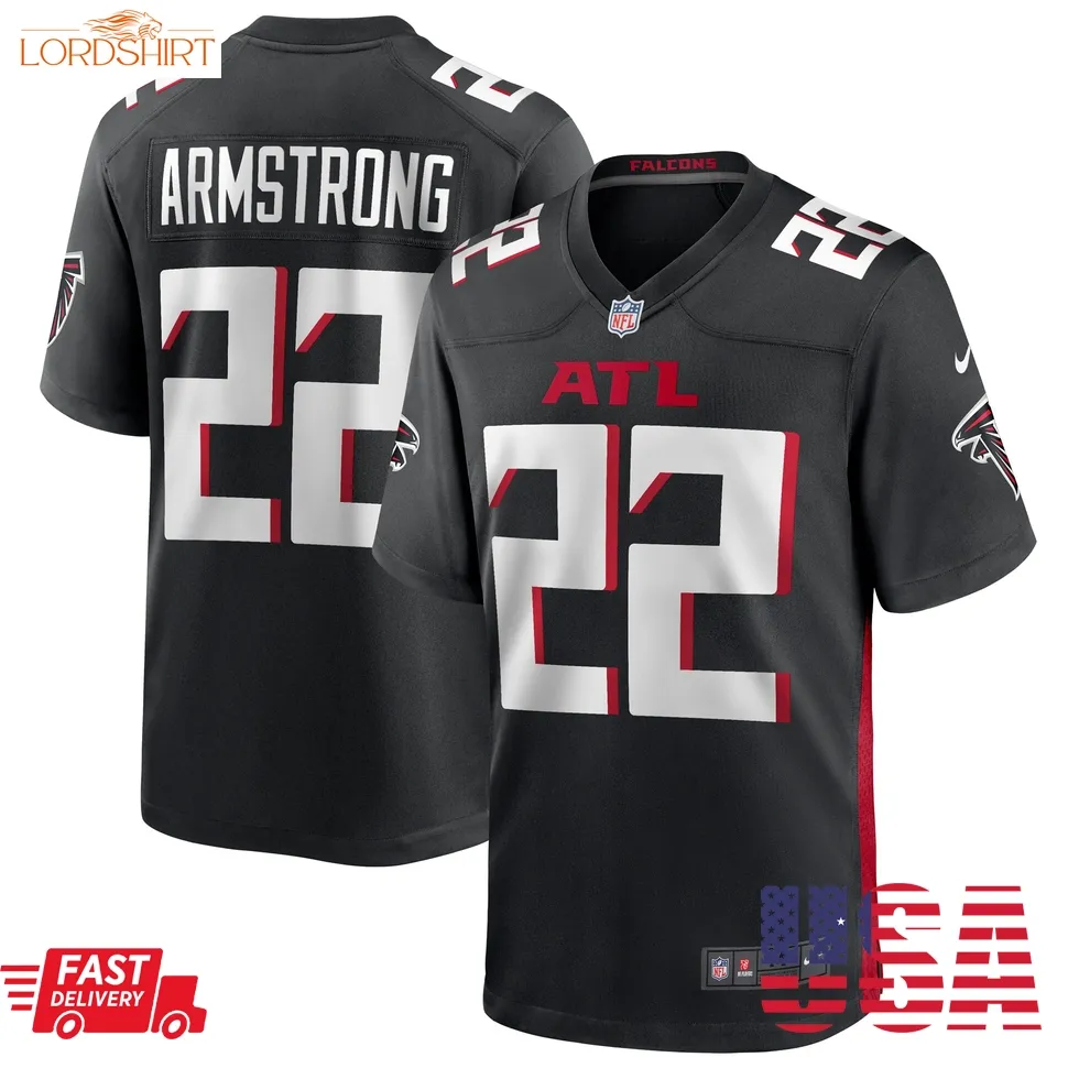 Cornell Armstrong Atlanta Falcons  Team Game Jersey    Black