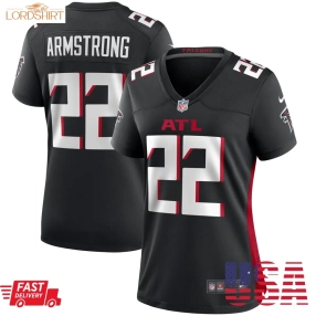 Cornell Armstrong Atlanta Falcons  Women's Team Game Jersey    Black