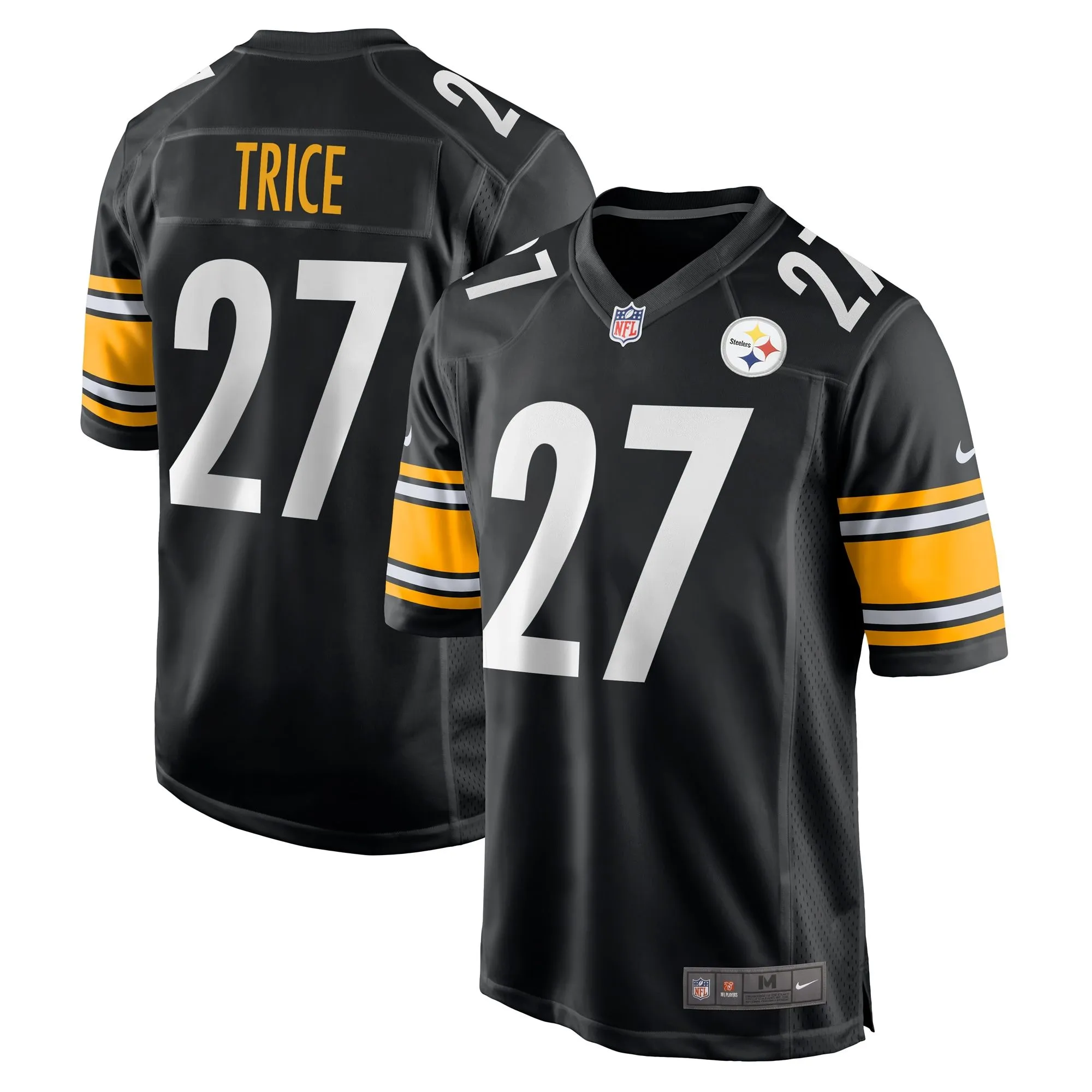 Cory Trice Pittsburgh Steelers   Game Jersey -  Black