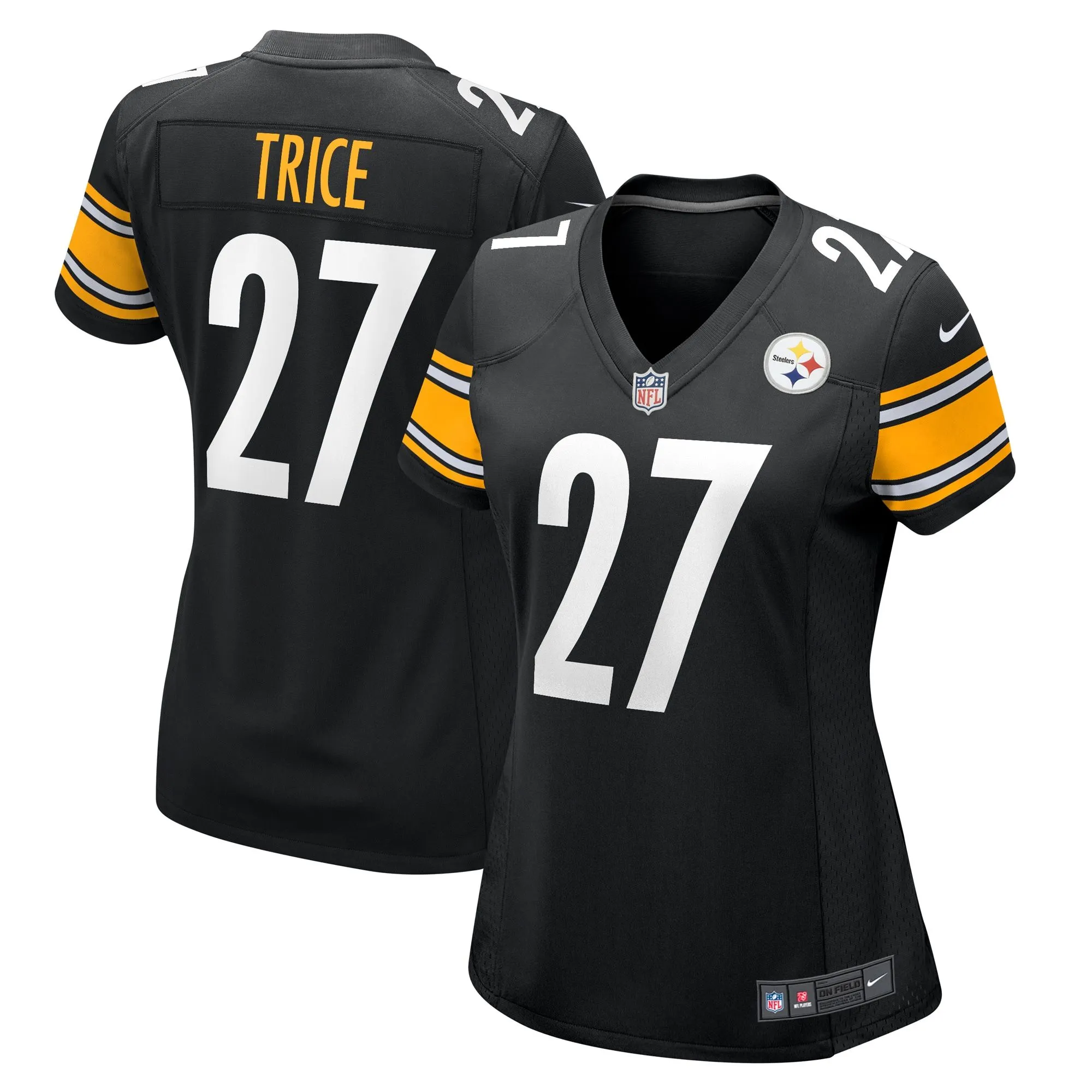 Cory Trice Pittsburgh Steelers  Women's  Game Jersey -  Black