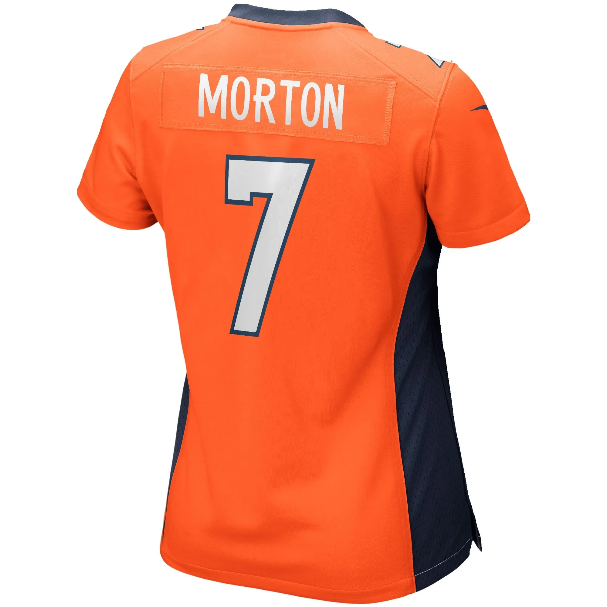 Craig Morton Denver Broncos  Women's Game Retired Player Jersey - Orange