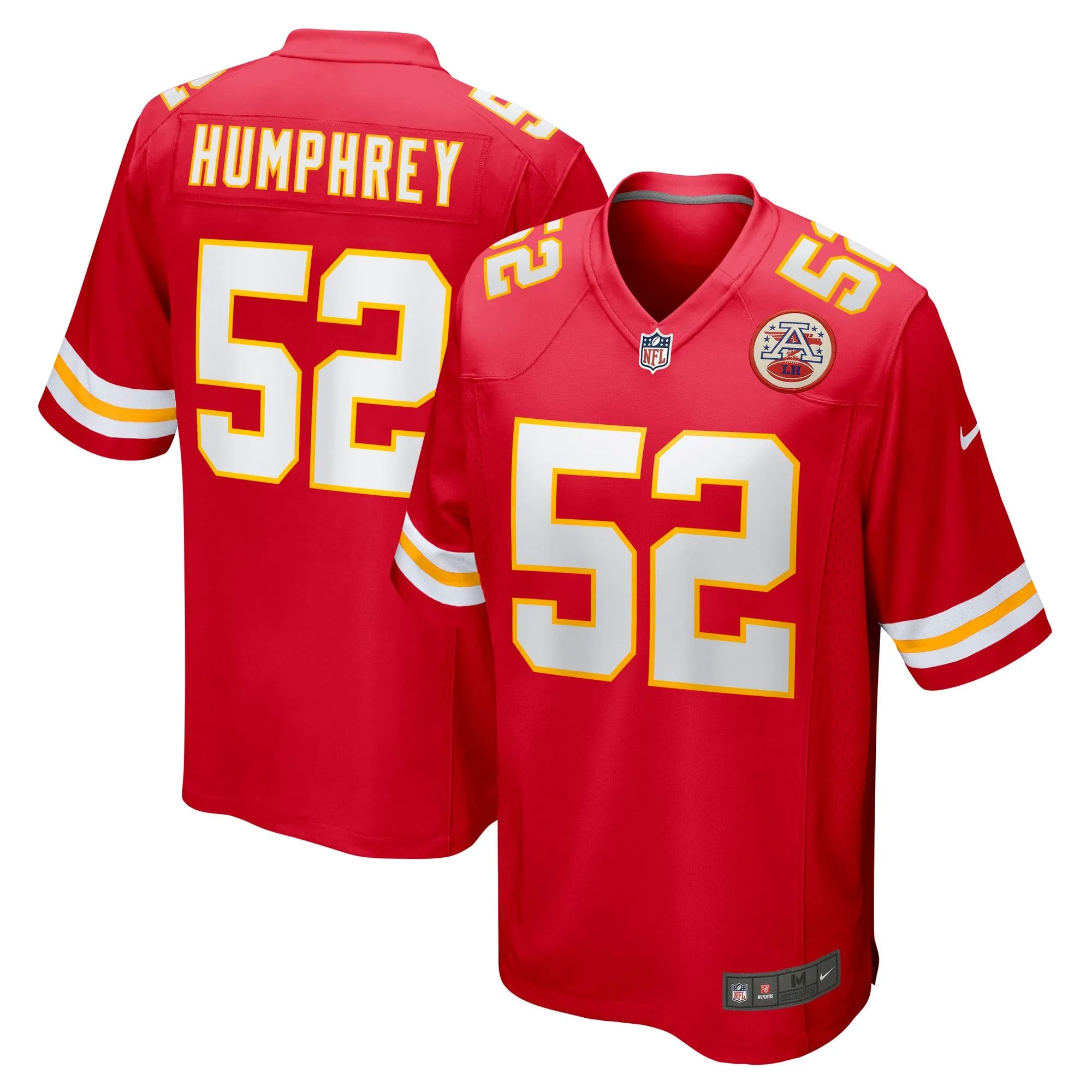 Creed Humphrey Kansas City Chiefs  Game Jersey - Red