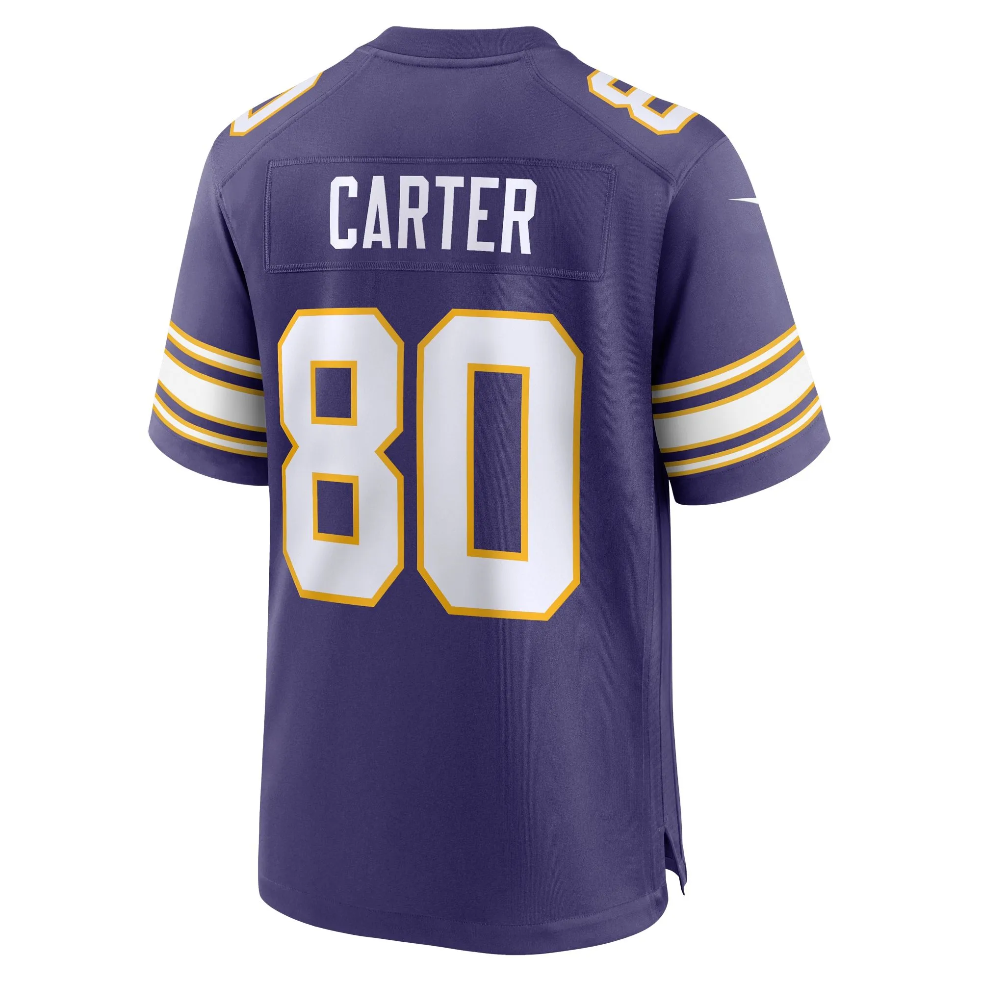 Cris Carter Minnesota Vikings  Classic Retired Player Game Jersey - Purple