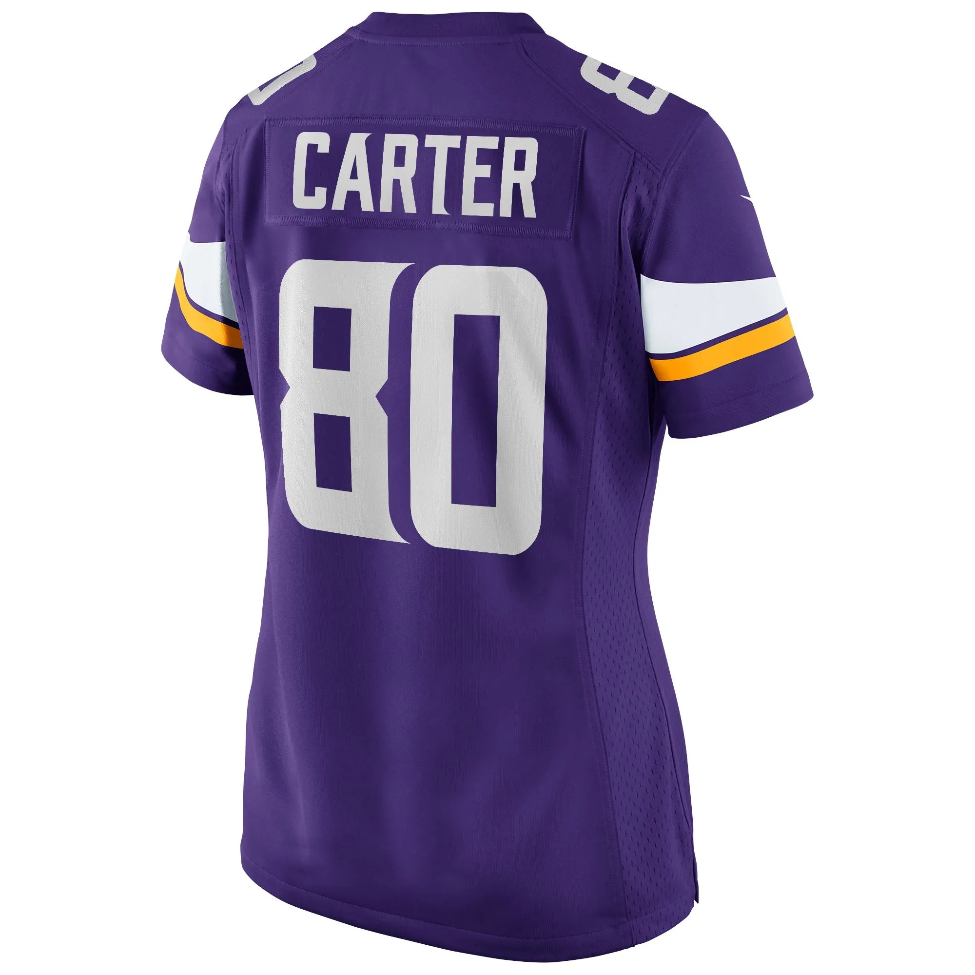 Cris Carter Minnesota Vikings  Women's Game Retired Player Jersey - Purple