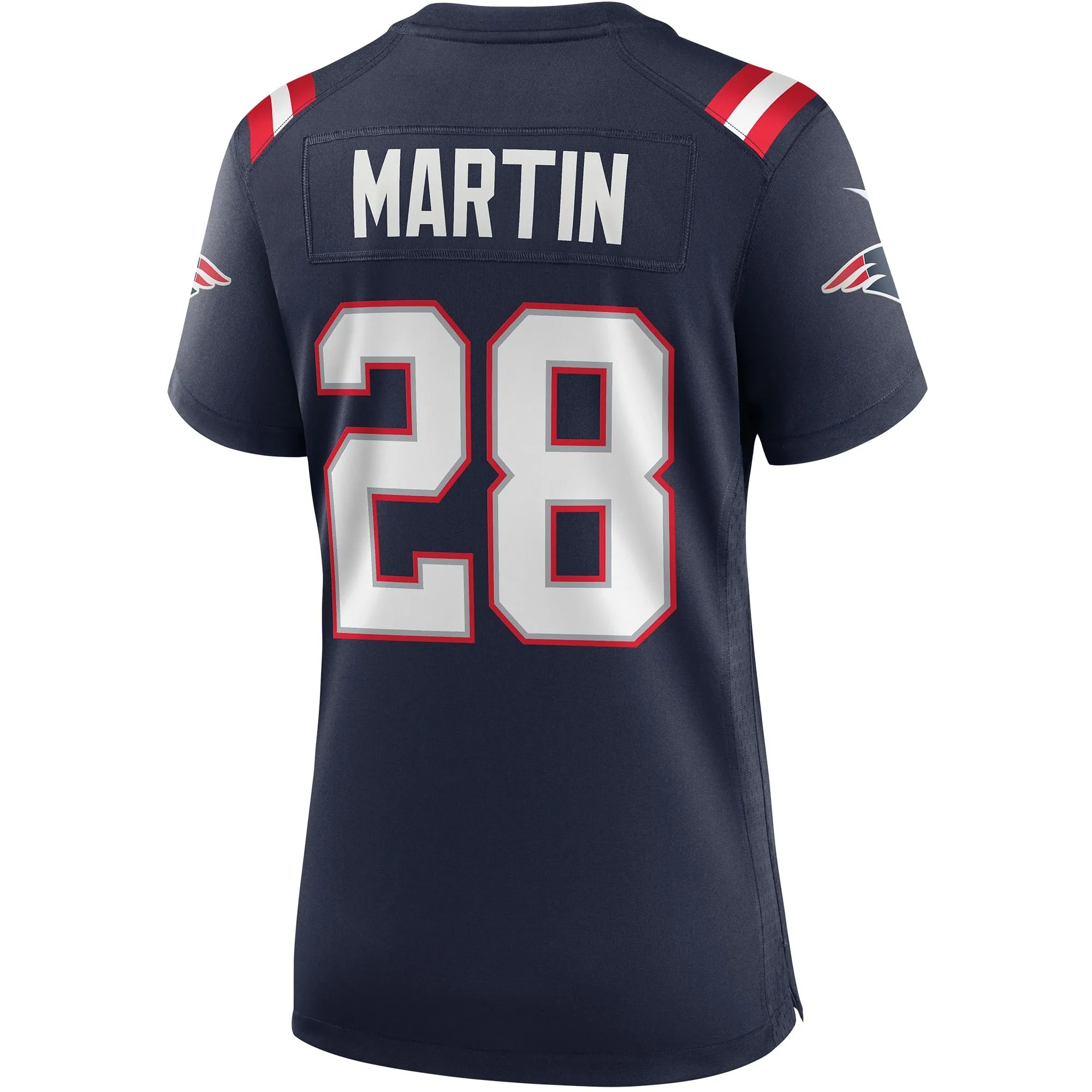 Curtis Martin New England Patriots  Women's Game Retired Player Jersey - Navy