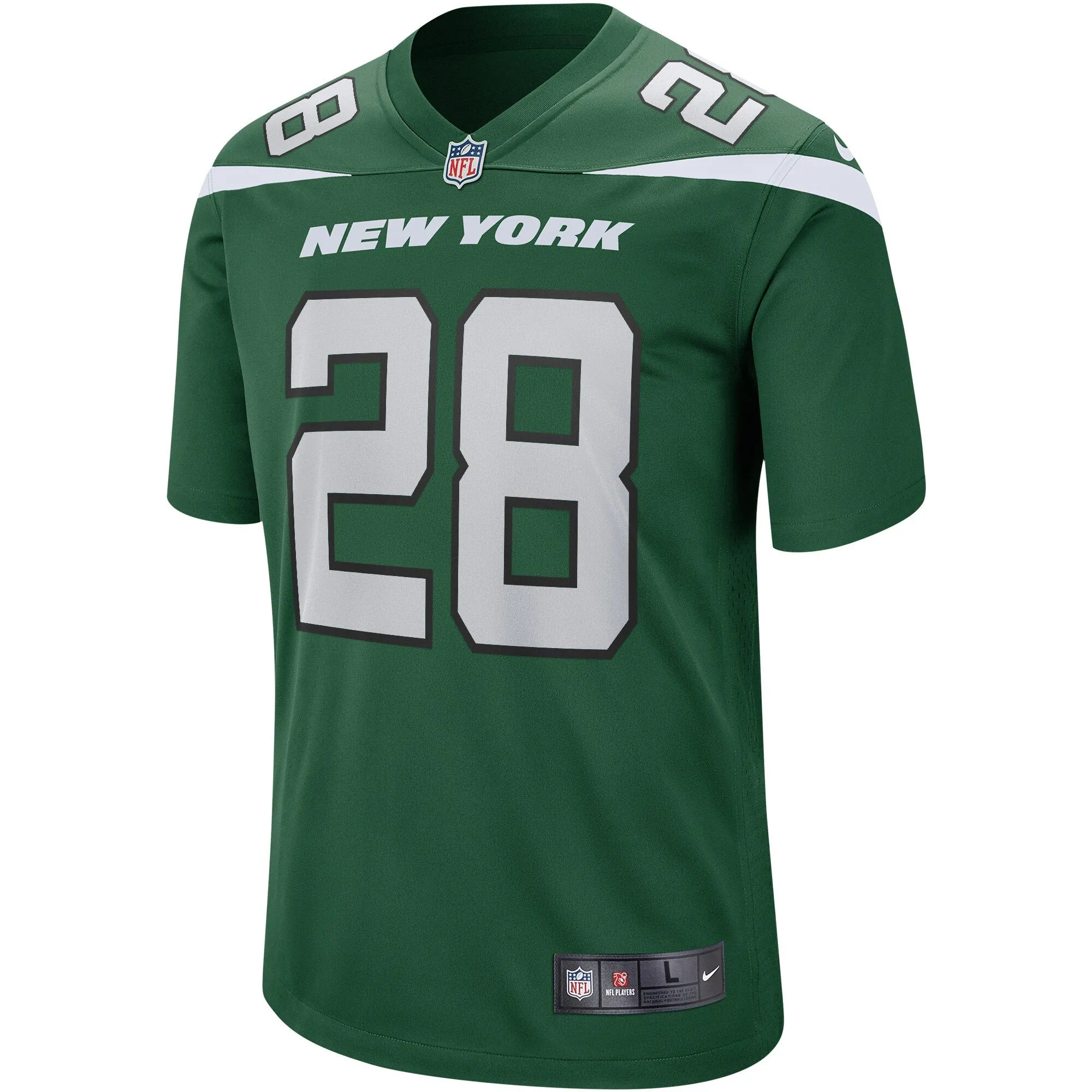 Curtis Martin New York Jets  Game Retired Player Jersey - Gotham Green