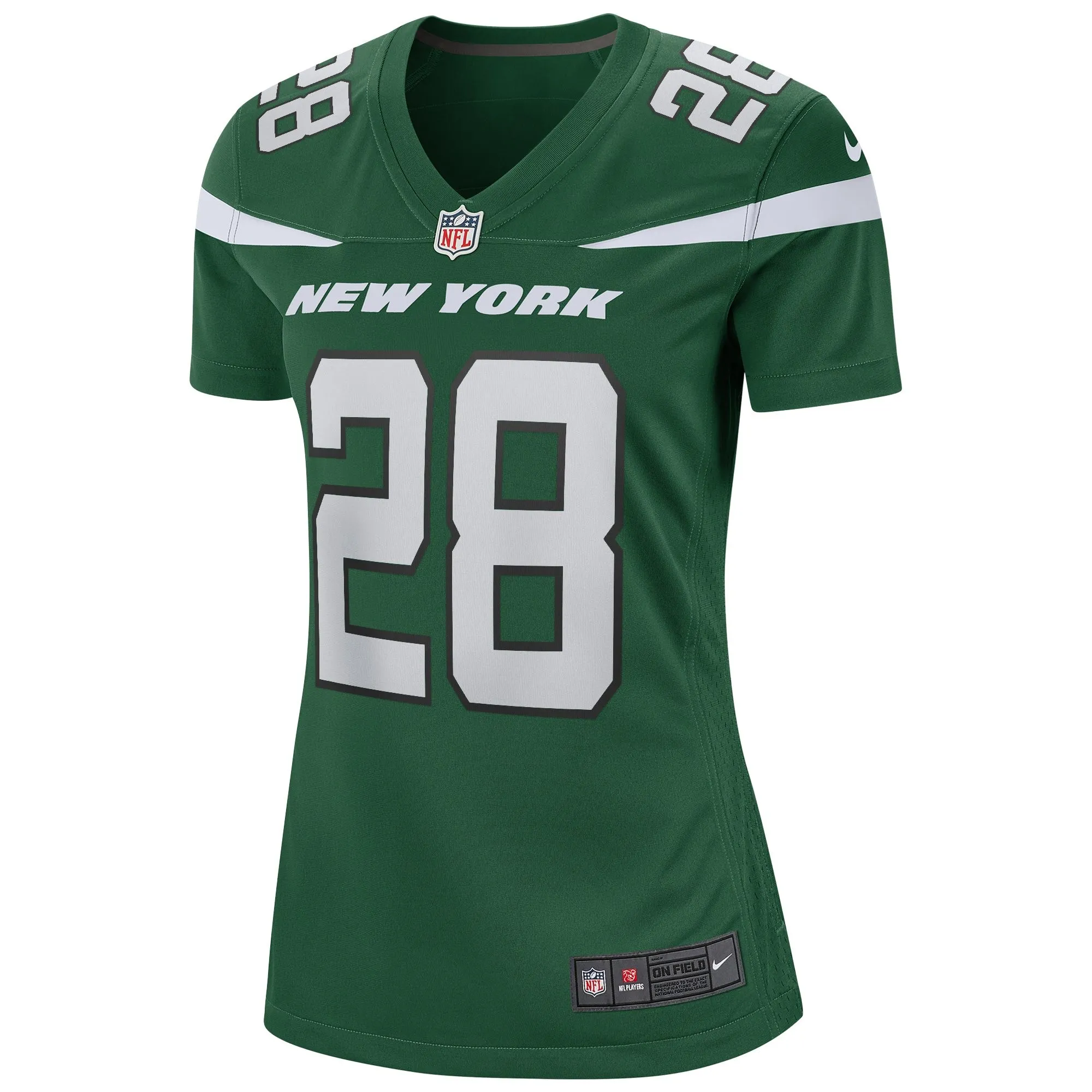 Curtis Martin New York Jets  Women's Game Retired Player Jersey - Gotham Green