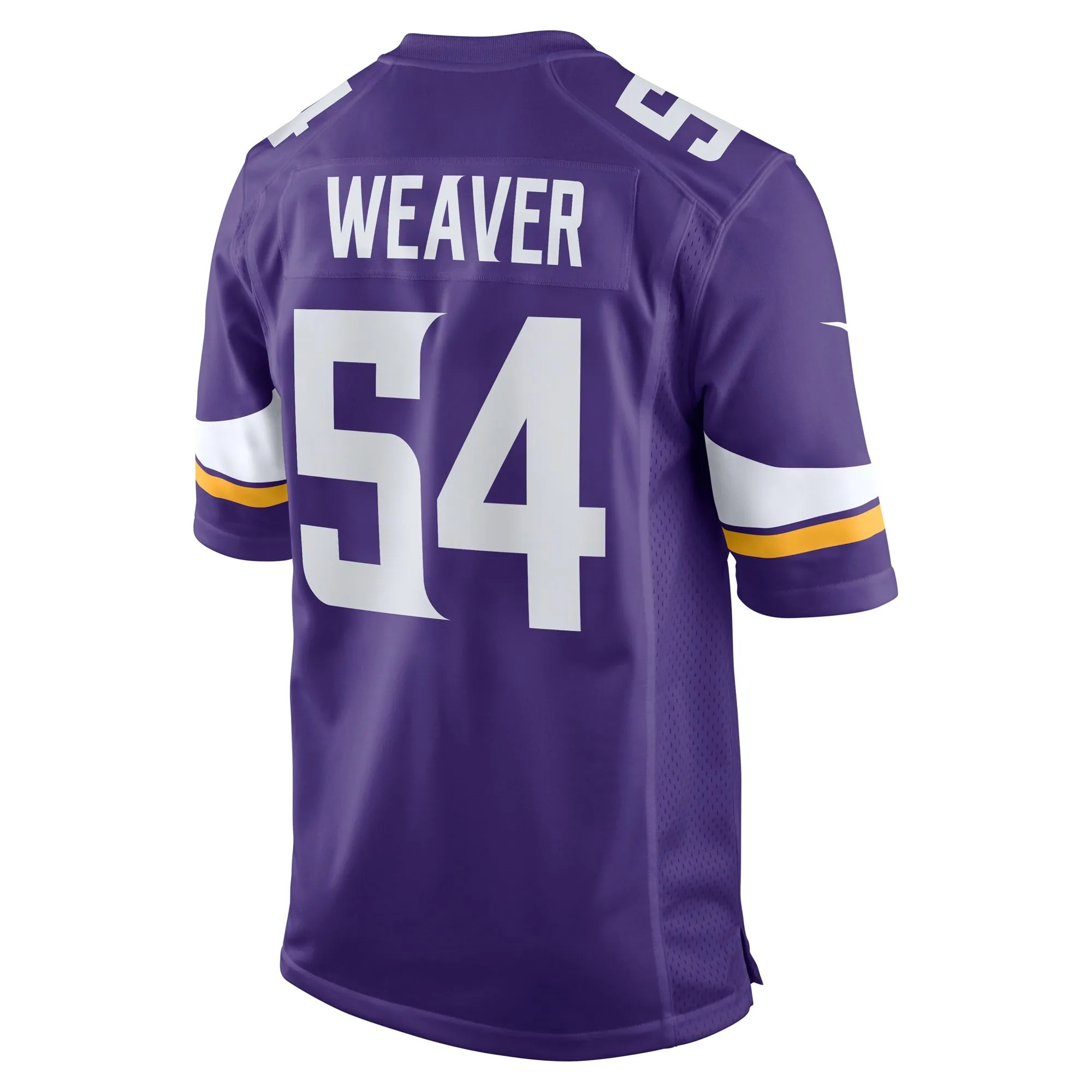 Curtis Weaver Minnesota Vikings  Home Game Jersey - Purple