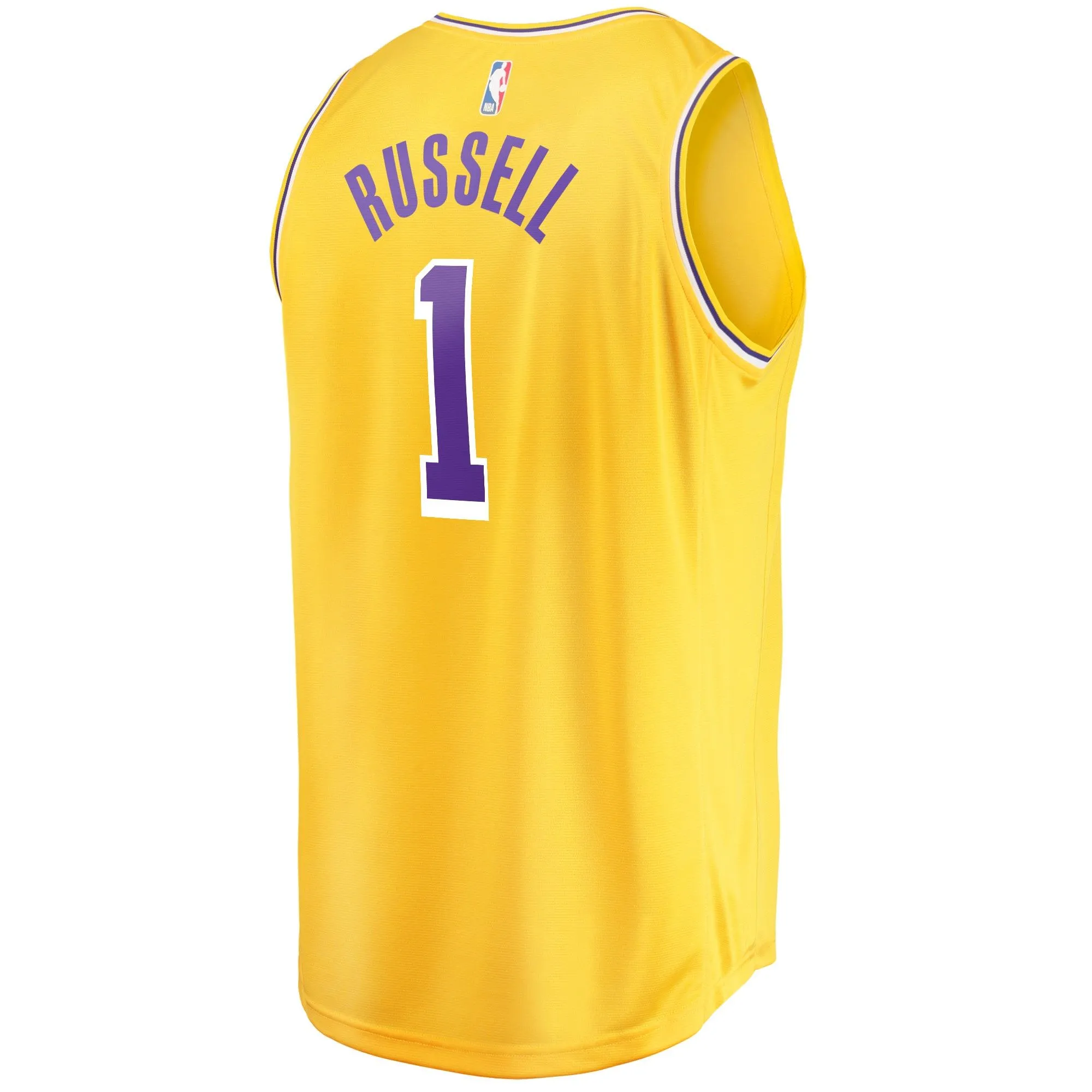 D'Angelo Russell Los Angeles Lakers Fanatics Branded Fast Break Player Jersey - Icon Edition - Gold