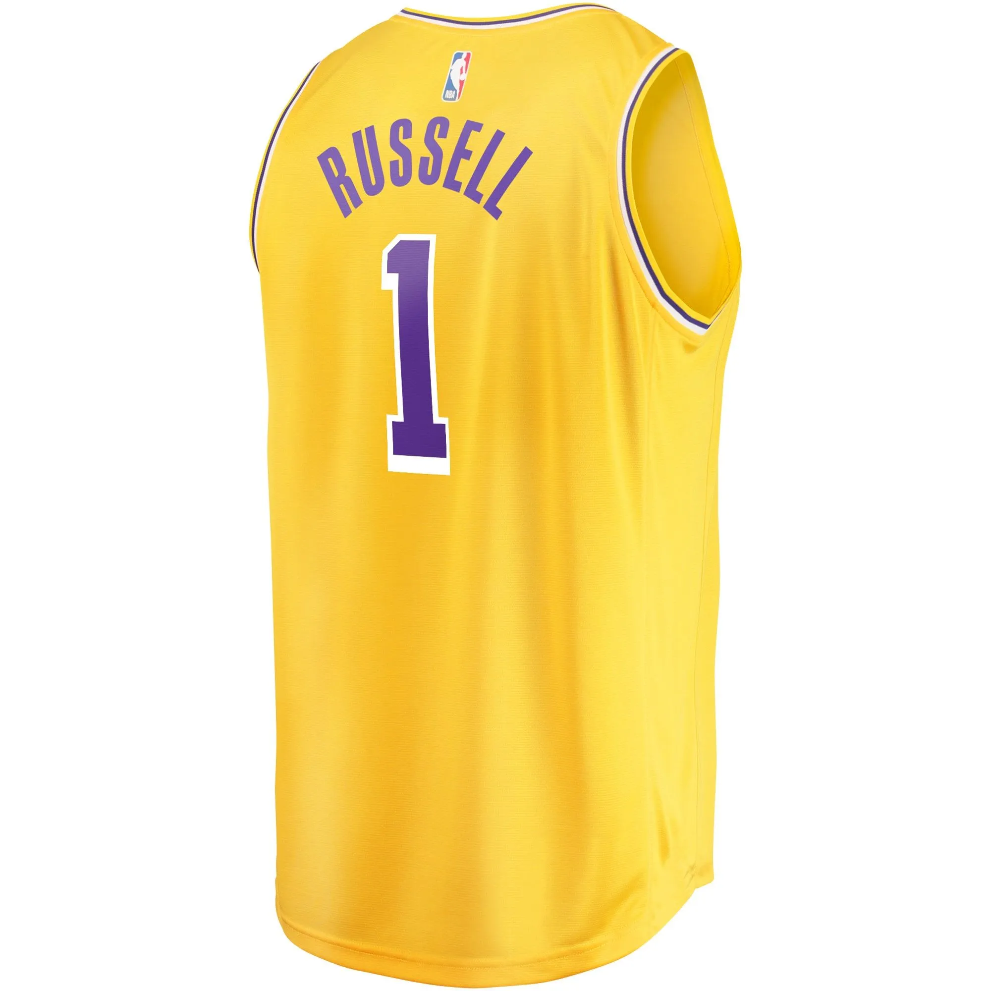 D'Angelo Russell Los Angeles Lakers Fanatics Branded Youth Fast Break Player Jersey - Icon Edition - Gold