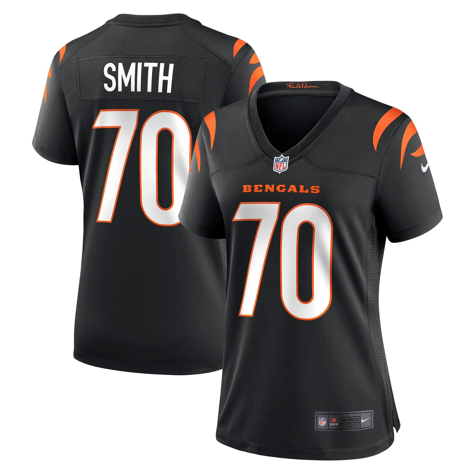 D'Ante Smith Cincinnati Bengals  Women's Game Jersey - Black