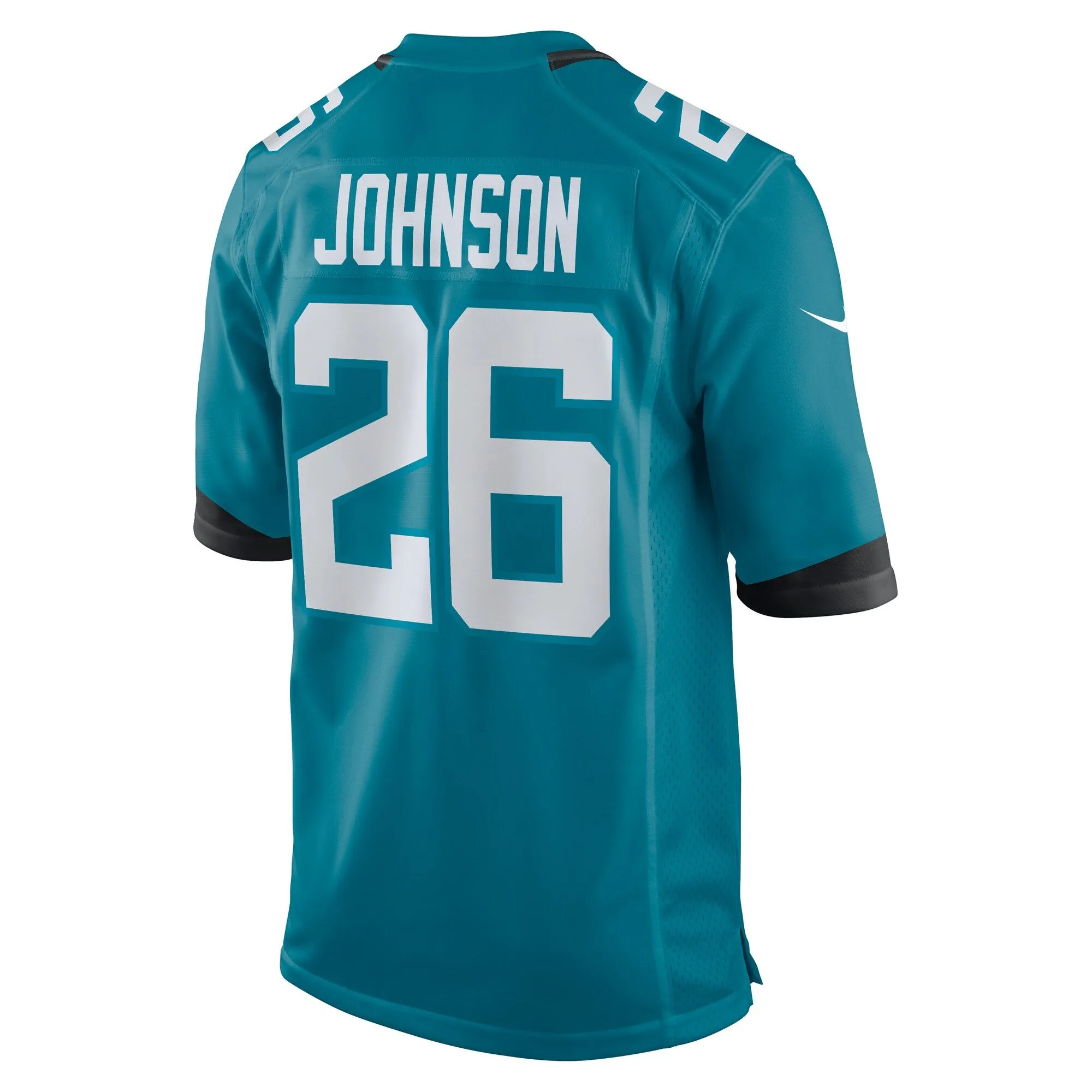 D'Ernest Johnson Jacksonville Jaguars  Women's Game Jersey - Teal