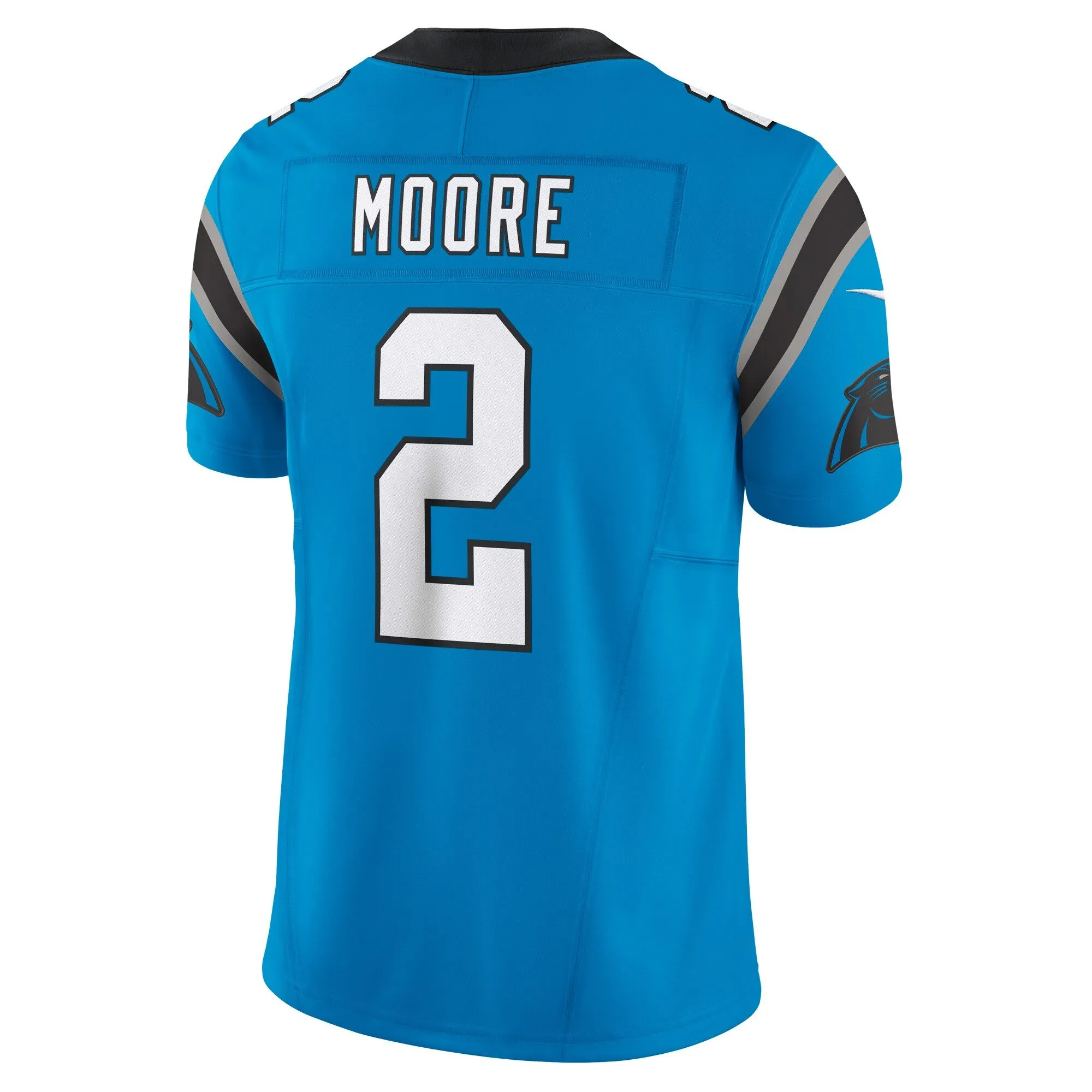 D.J. Moore Carolina Panthers  Vapor F.U.S.E. Limited Jersey - Blue